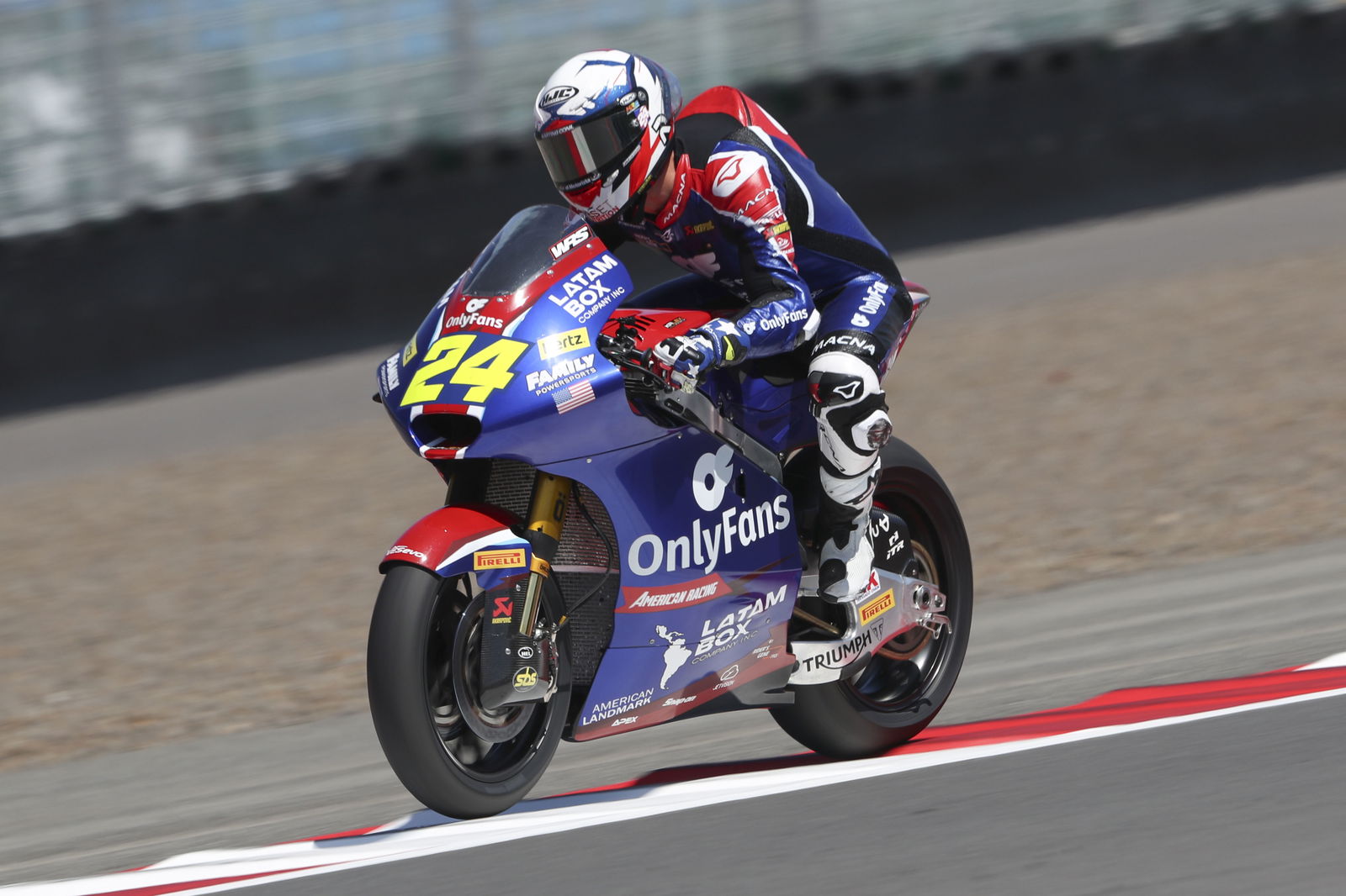 Marcos Ramirez, American Racing team, 2025 Indonesian Moto2