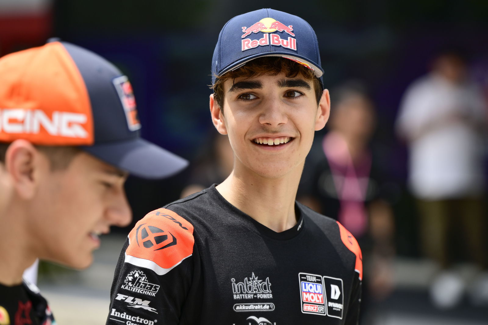 Brian Uriarte, 2025 Moto3 Malaysian Grand Prix, track walk. Credit: Gold and Goose.