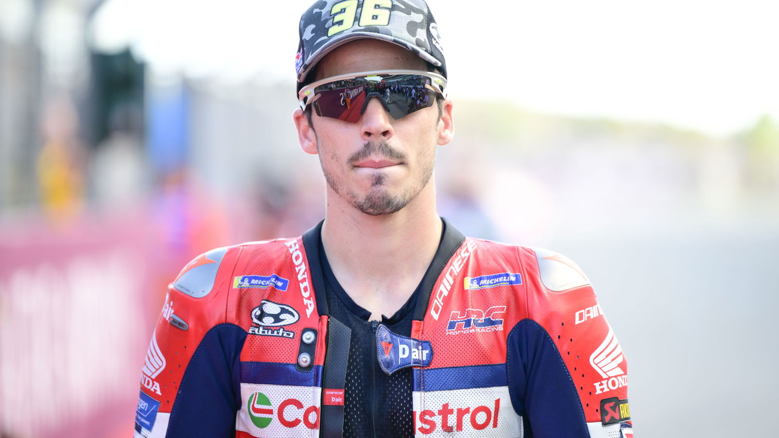 Joan Mir, 2025 MotoGP Portuguese Grand Prix, Sprint grid. Credit: Gold and Goose.