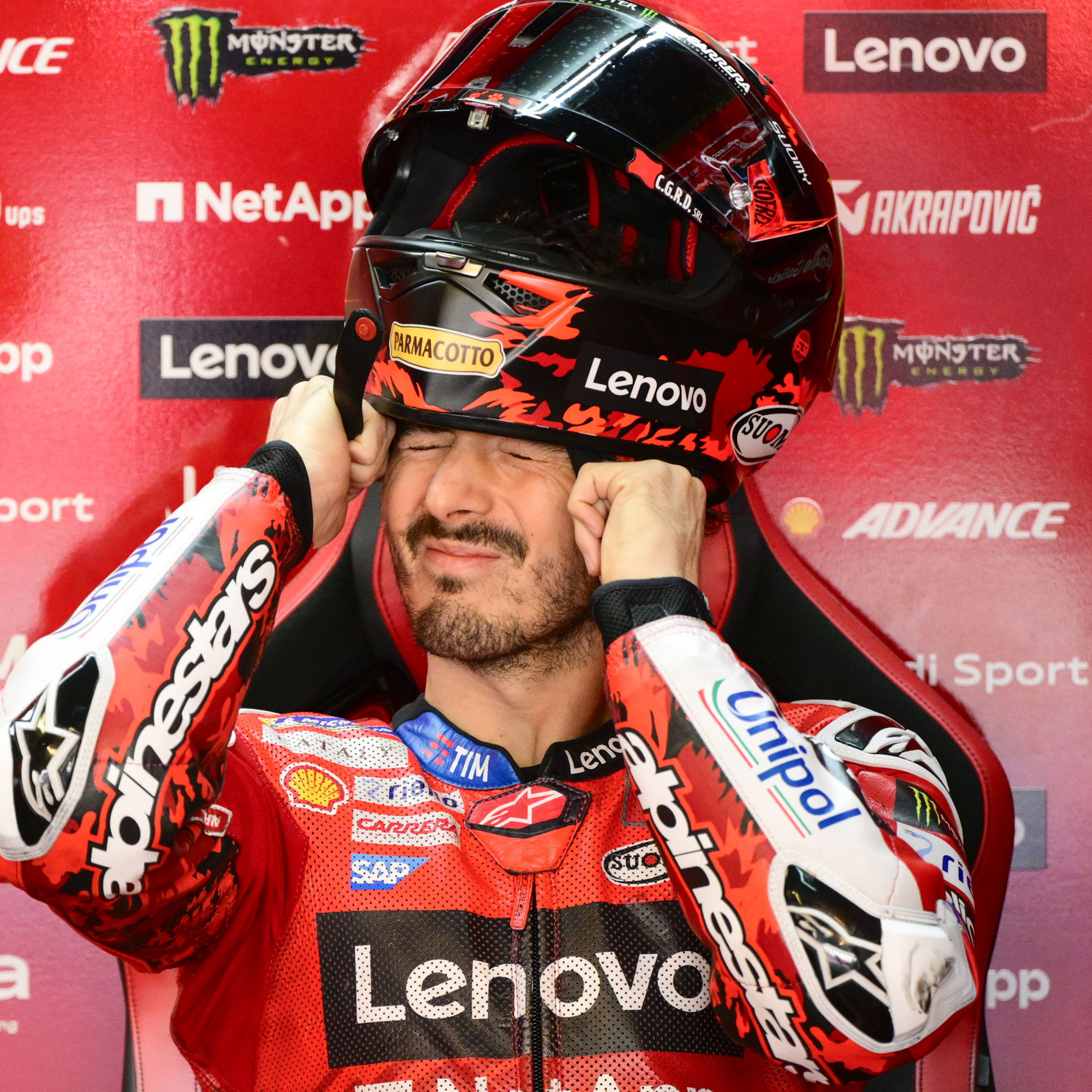 Pecco Bagnaia, Ducati Corse, 2025 Portuguese MotoGP