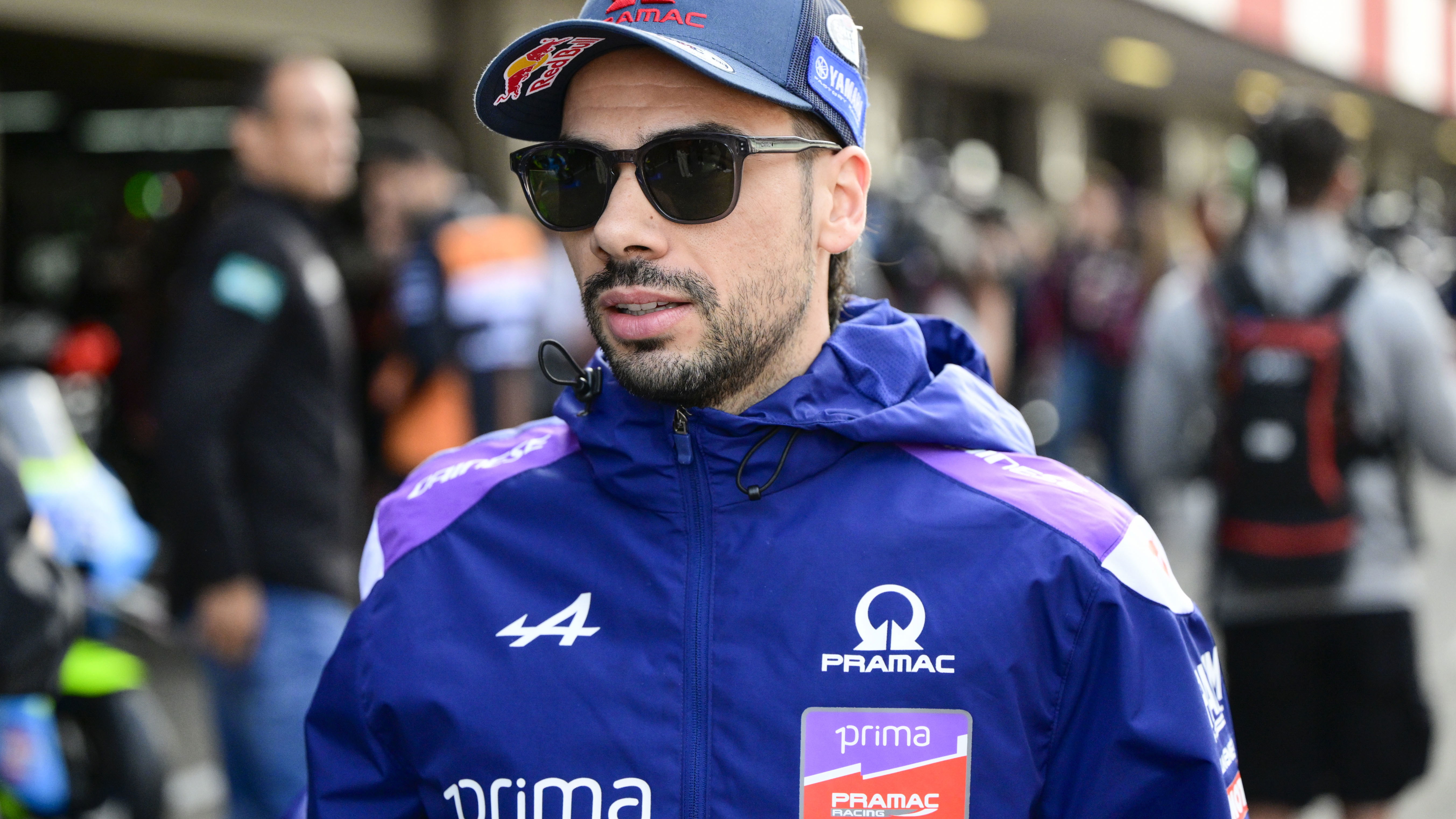 Miguel Oliveira, 2025 MotoGP Portuguese Grand Prix, pit lane. Credit: Gold and Goose.