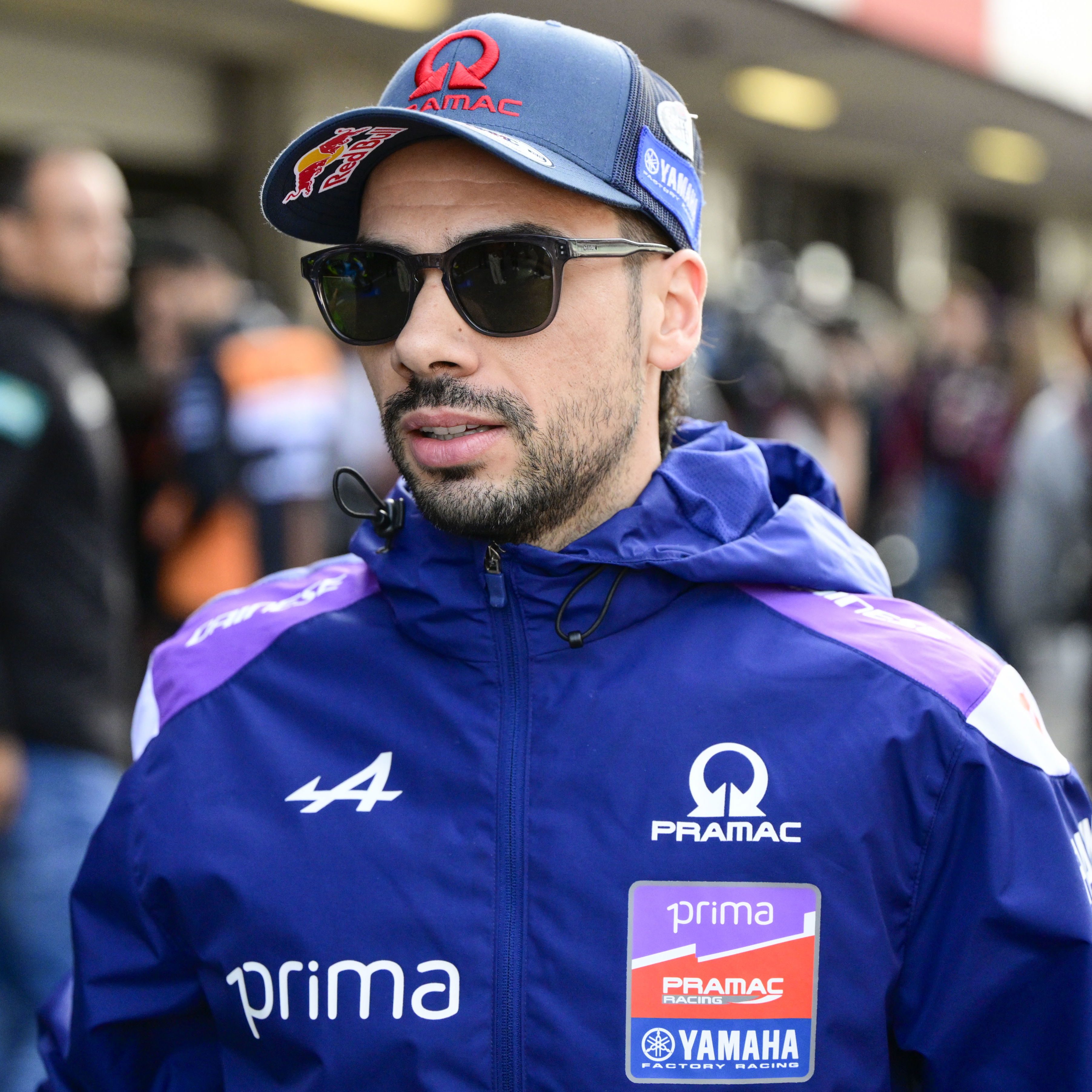 Miguel Oliveira, 2025 MotoGP Portuguese Grand Prix, pit lane. Credit: Gold and Goose.