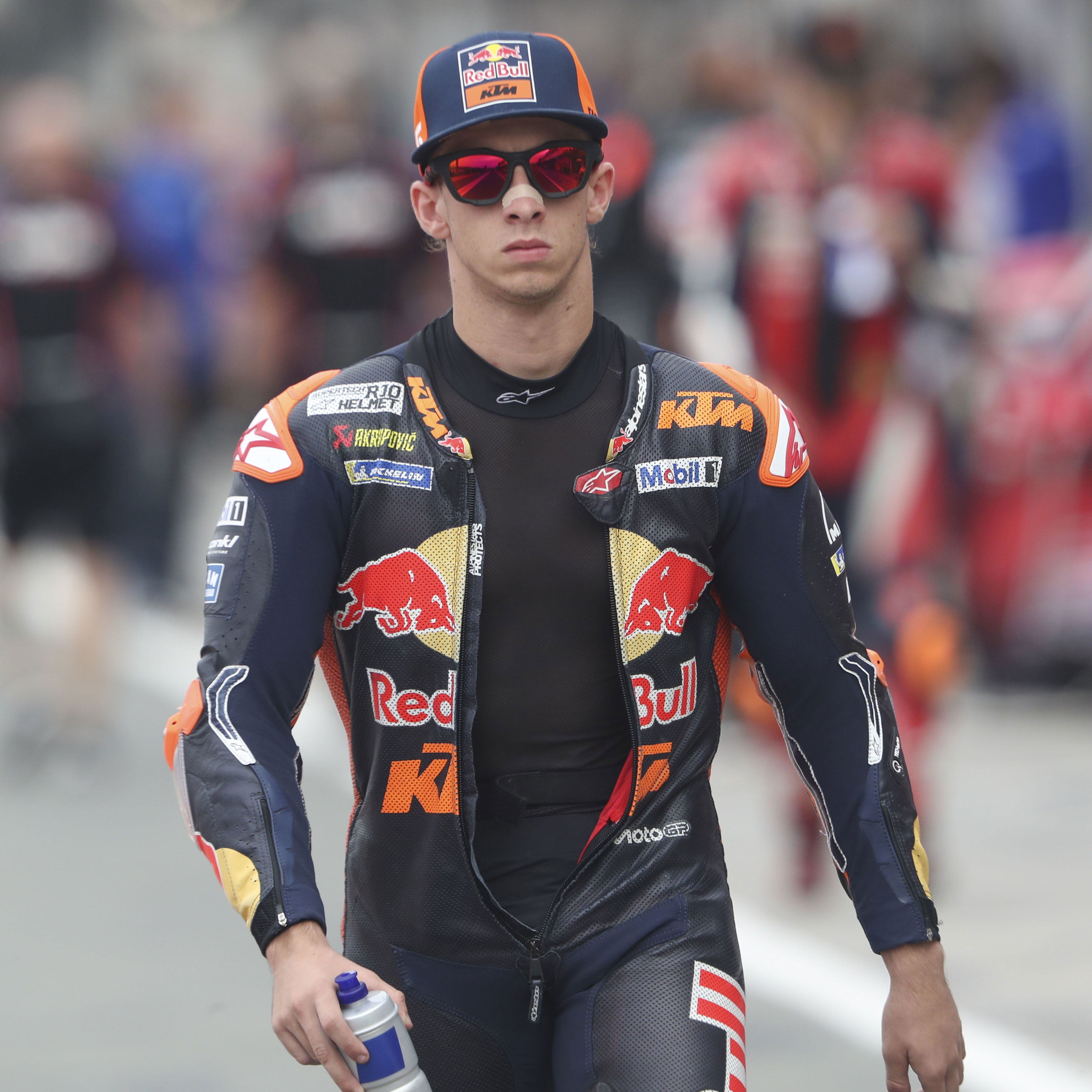 Pedro Acosta, 2025 MotoGP Valencia Grand Prix, pit lane. Credit: Gold and Goose.