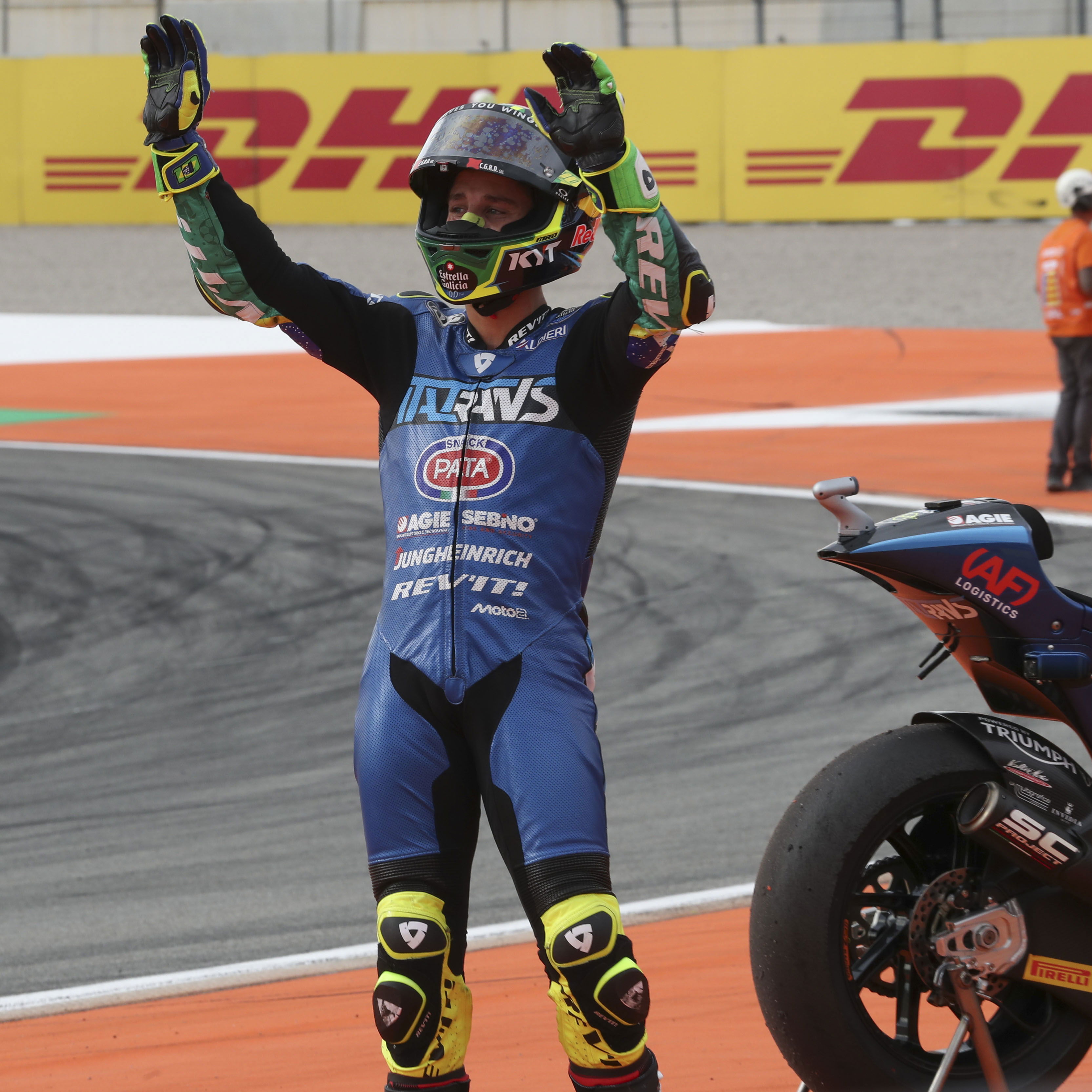 Diogo Moreira, Italtrans Racing, 2025 Valencia Moto2