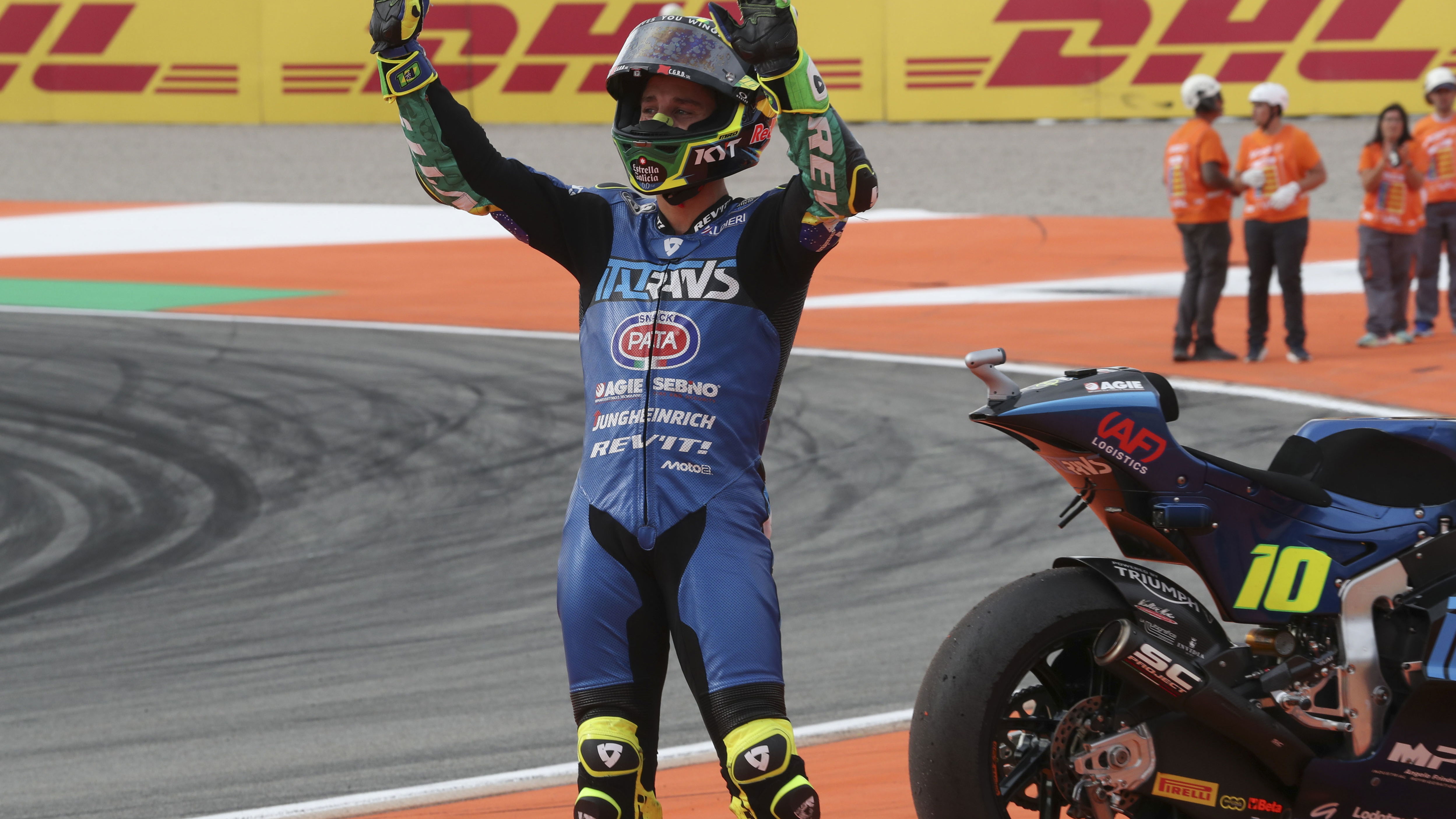 Diogo Moreira, Italtrans Racing, 2025 Valencia Moto2