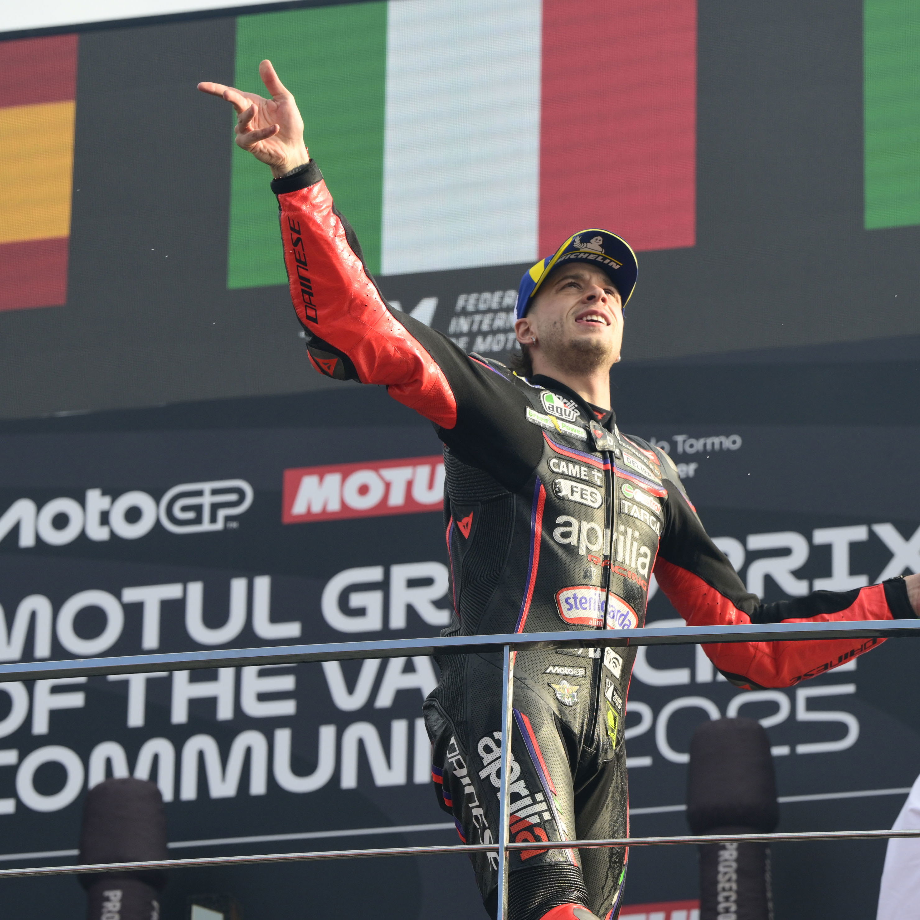 Marco Bezzecchi, Aprilia Factory Racing, 2025 Valencia MotoGP