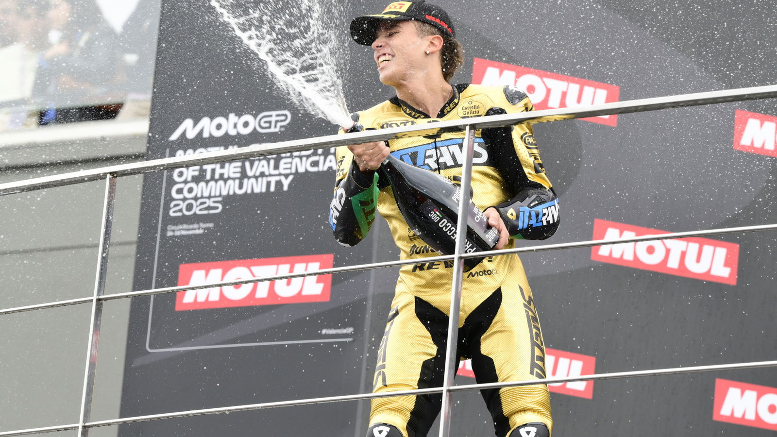 Diogo Moreira, Italtrans Racing, 2025 Valencia Moto2