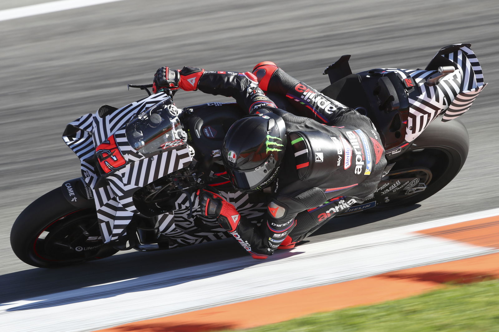 Marco Bezzecchi, 2025 MotoGP Valencia Test. Credit: Gold and Goose.