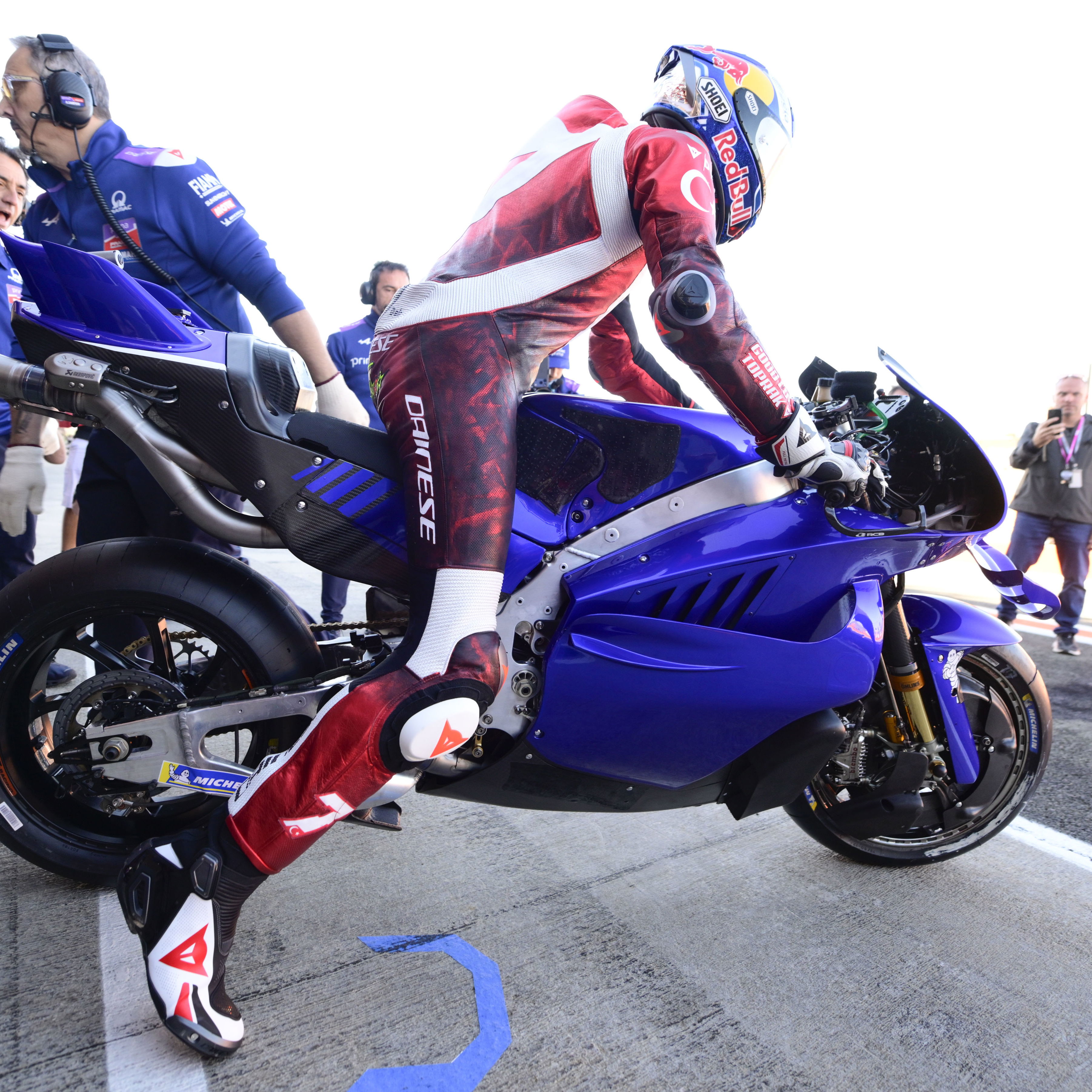 Toprak Razgatlioglu, Pramac Yamaha, 2025 Valencia test