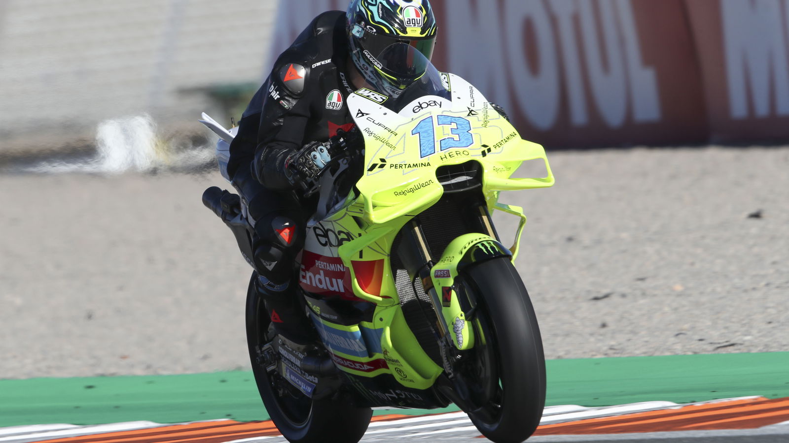 Celestino Vietti, 2025 MotoGP Valencia Test. Credit: Gold and Goose.