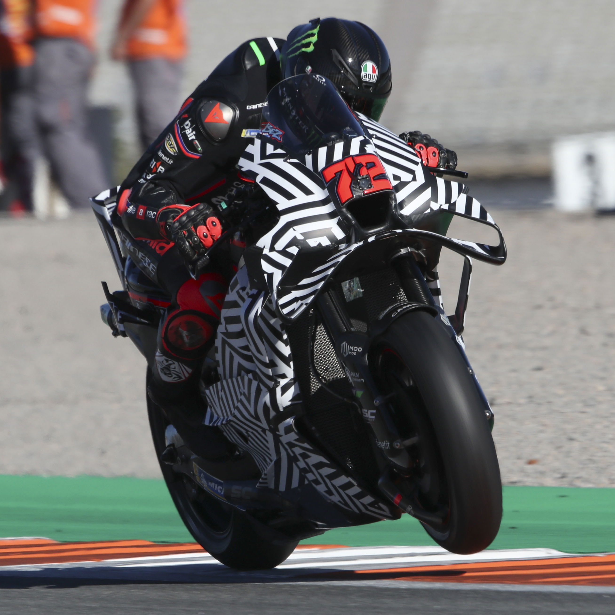 Marco Bezzecchi, 2025 MotoGP Valencia Test. Credit: Gold and Goose.