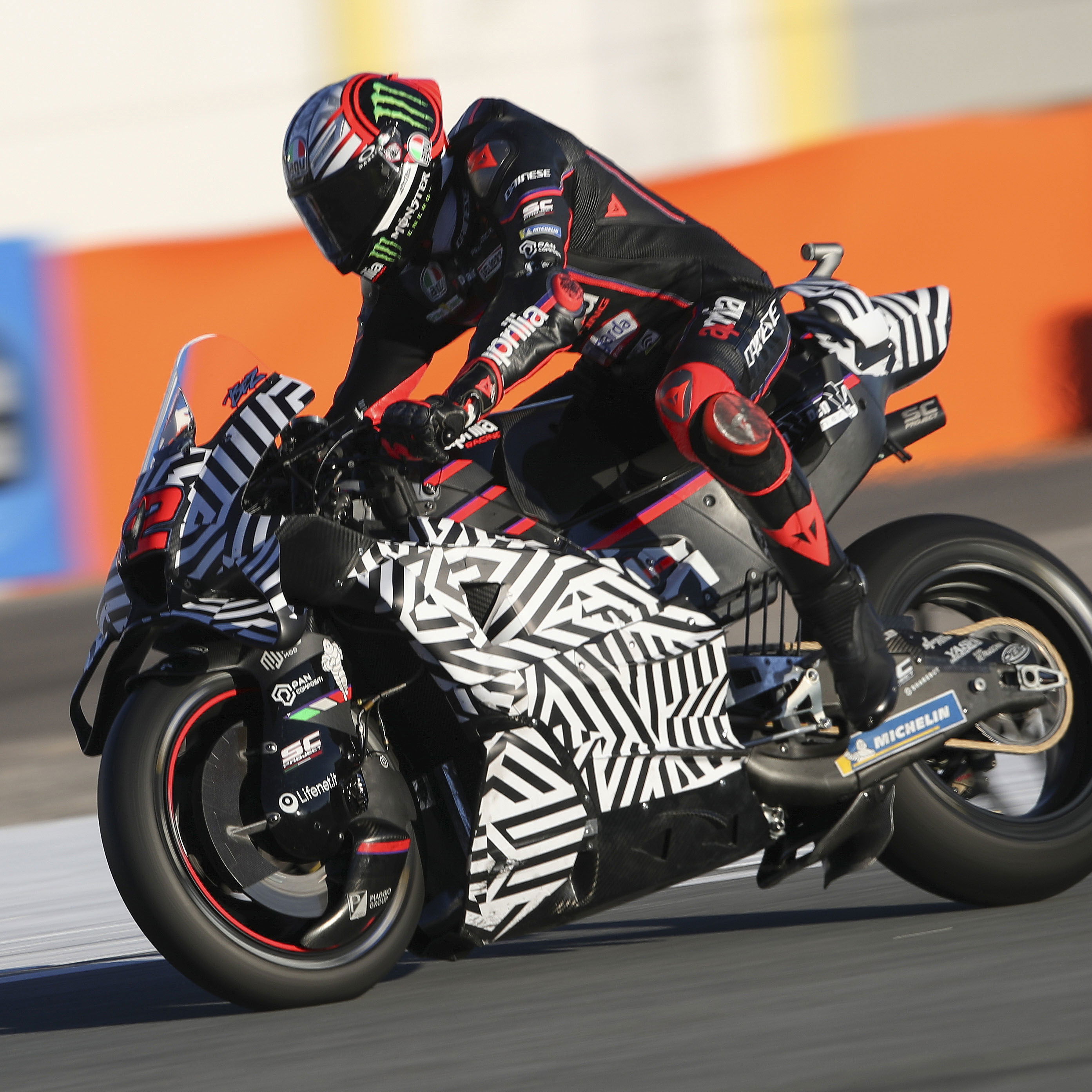 Marco Bezzecchi, 2025 MotoGP Valencia Test. Credit: Gold and Goose.