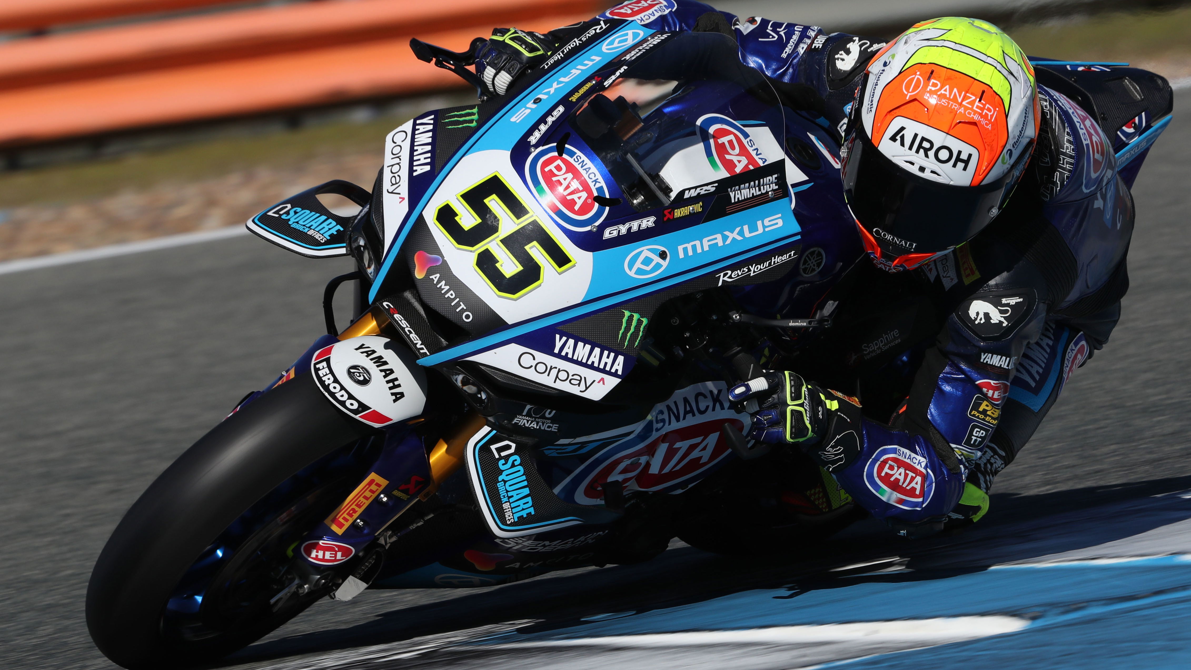 Andrea Locatelli, November 2025 Jerez WorldSBK Test. Credit: Gold and Goose.