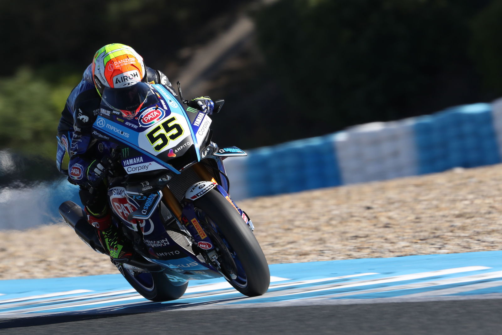 Andrea Locatelli, November 2025 Jerez WorldSBK Test. Credit: Gold and Goose.