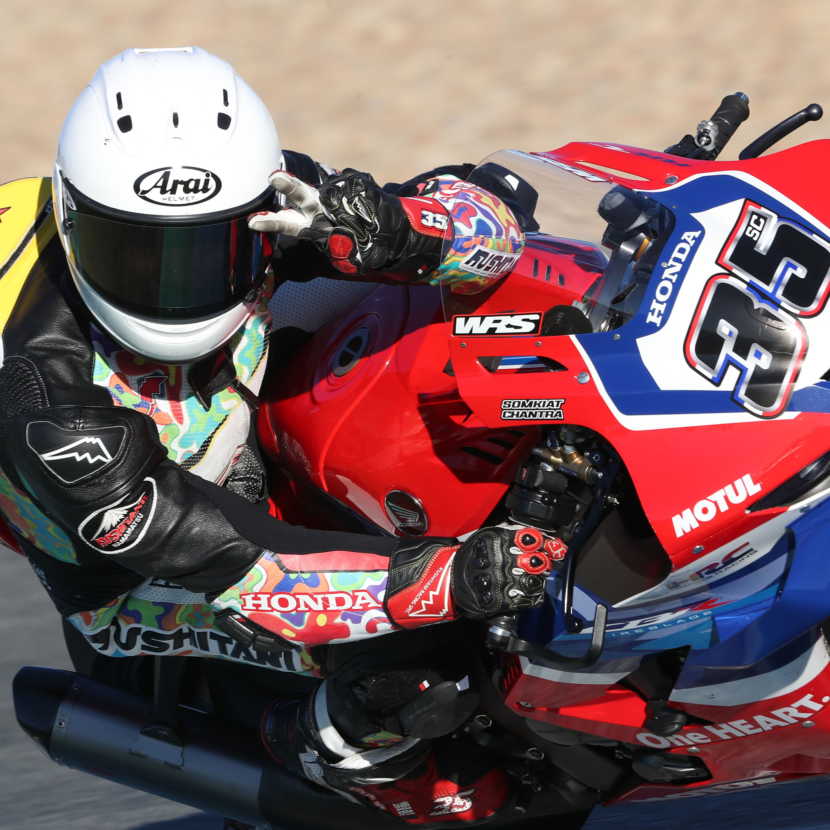 Somkiat Chantra, November 2025 WorldSBK Jerez Test. Credit: Gold and Goose.