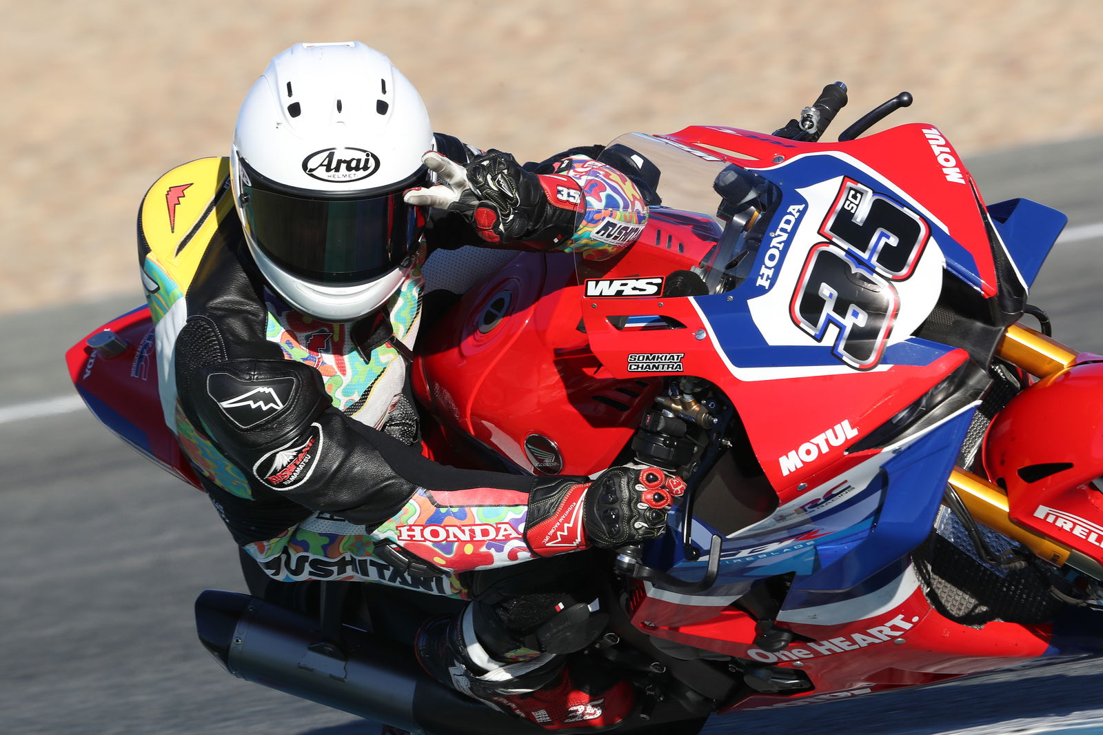 Somkiat Chantra, November 2025 WorldSBK Jerez Test. Credit: Gold and Goose.