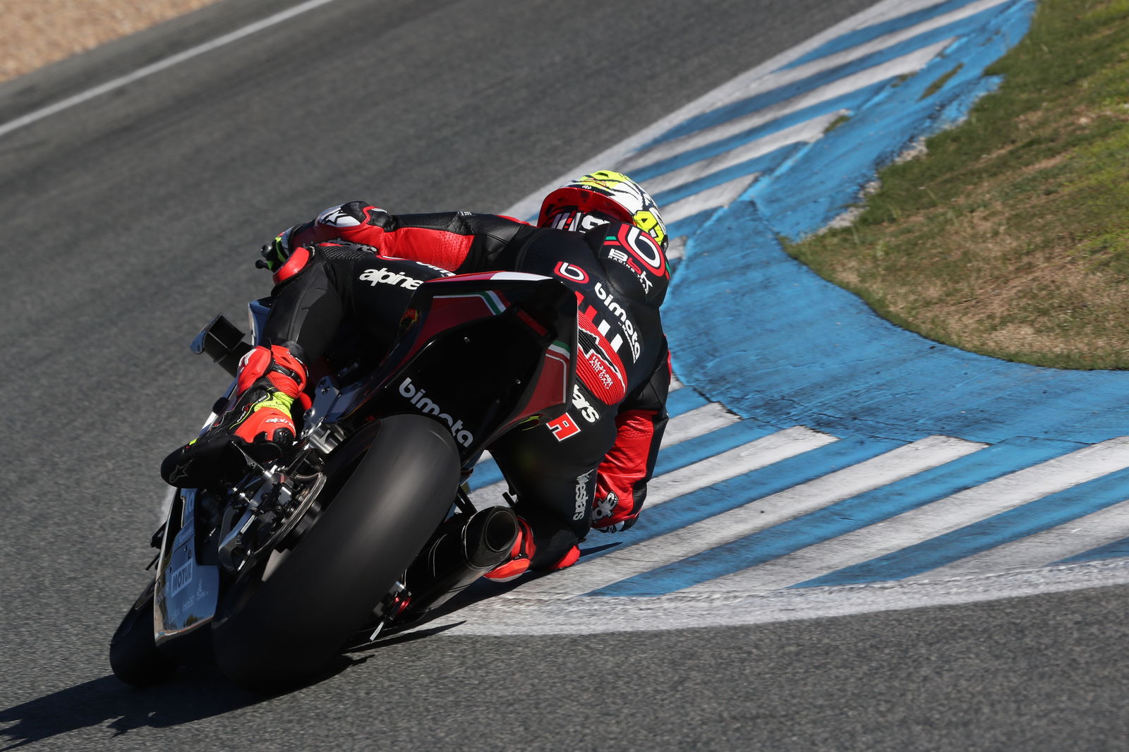 Axel Bassani, November 2025 WorldSBK Jerez Test. Credit: Gold and Goose.