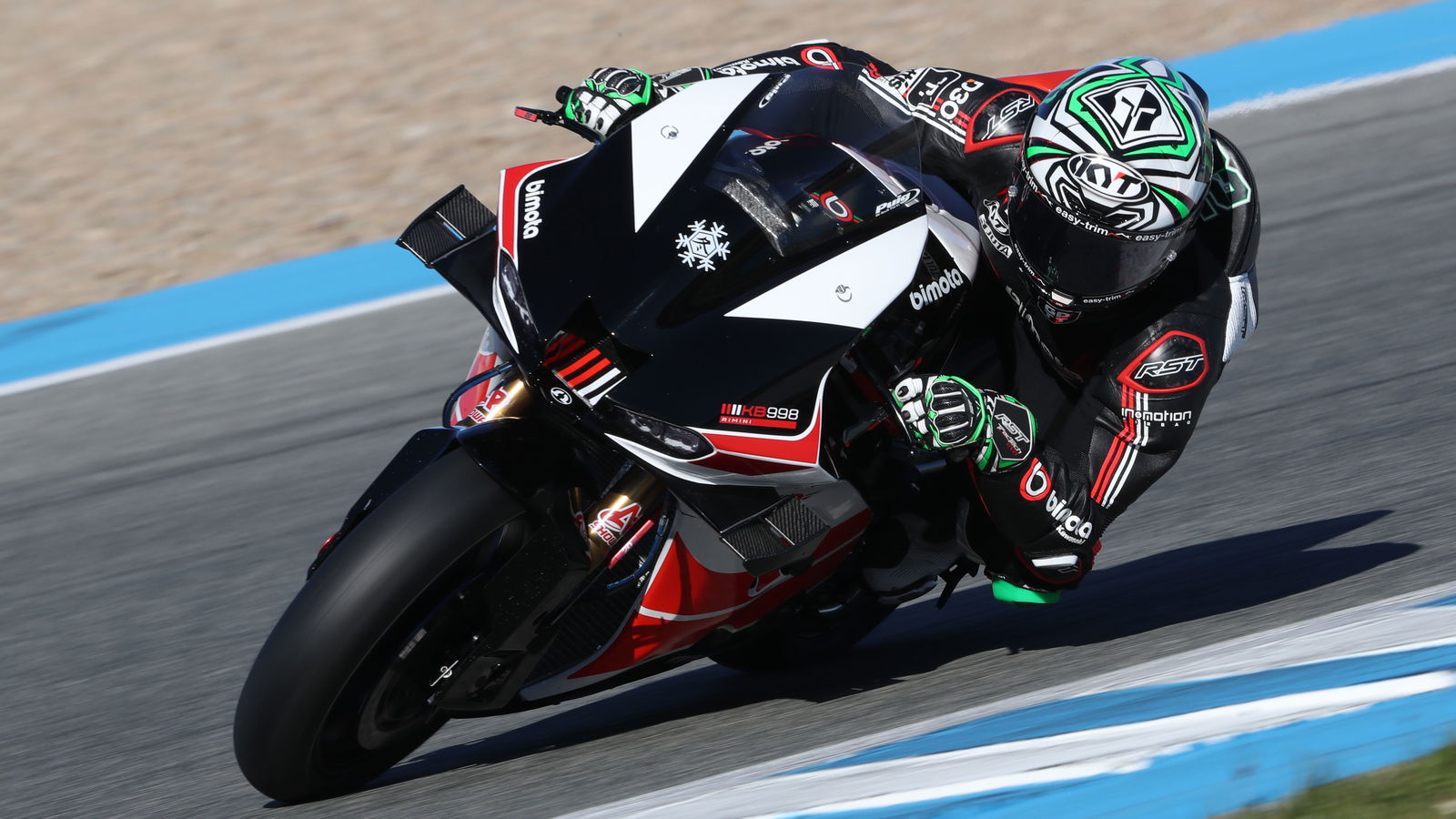 Alex Lowes, November 2025 WorldSBK Jerez Test. Credit: Gold and Goose.