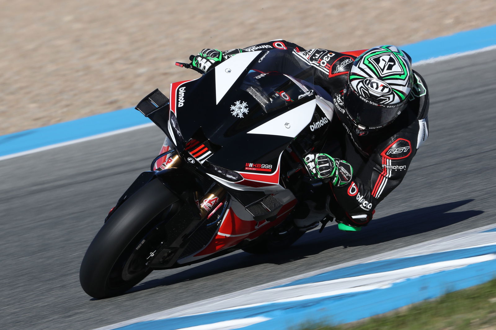Alex Lowes, November 2025 WorldSBK Jerez Test. Credit: Gold and Goose.