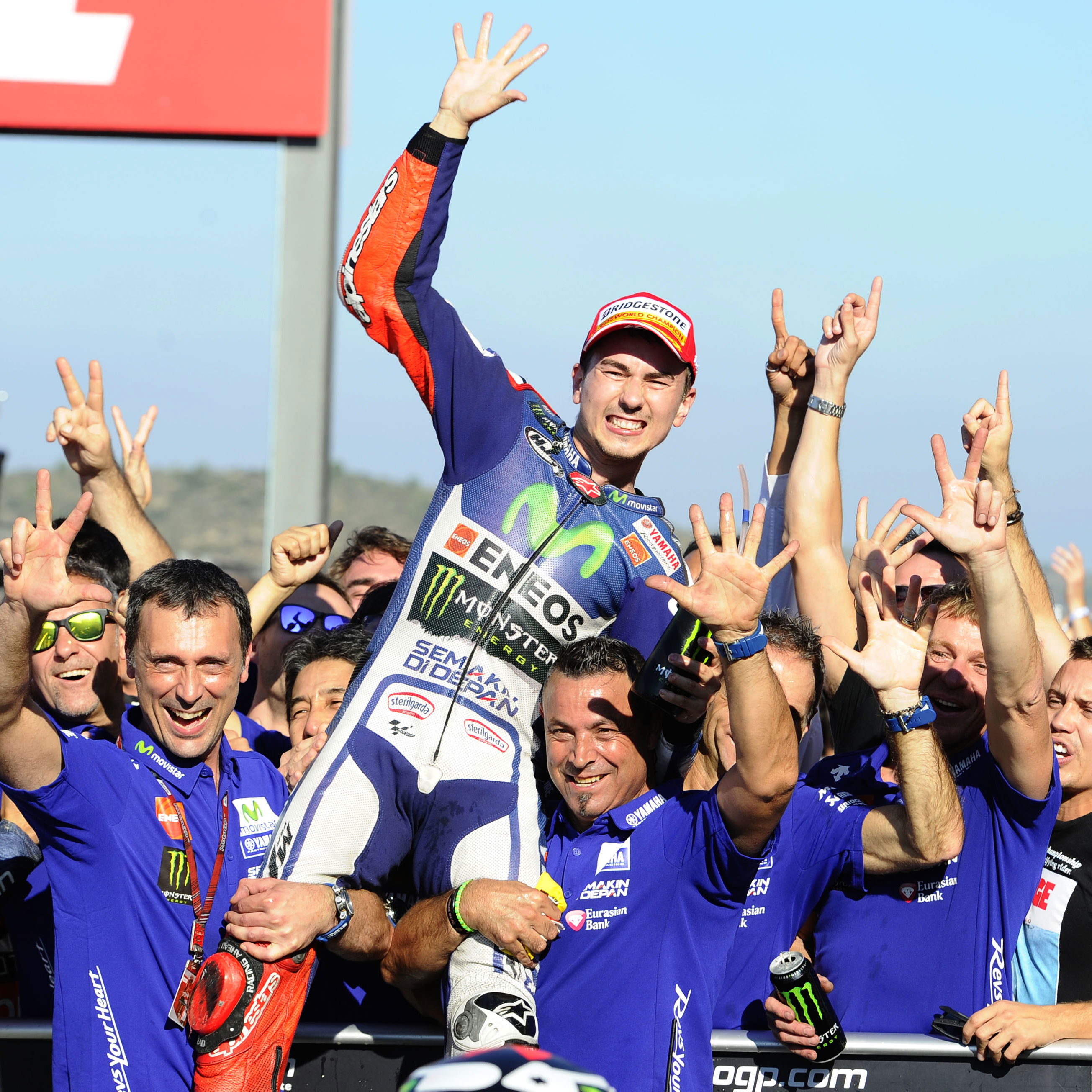 Jorge Lorenzo, Yamaha Factory Racing, 2015 Valencia MotoGP