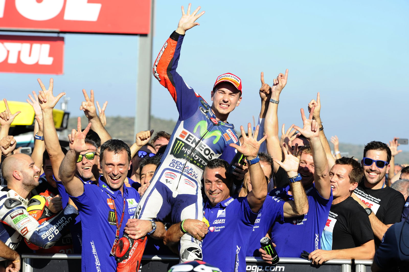 Jorge Lorenzo, Yamaha Factory Racing, 2015 Valencia MotoGP