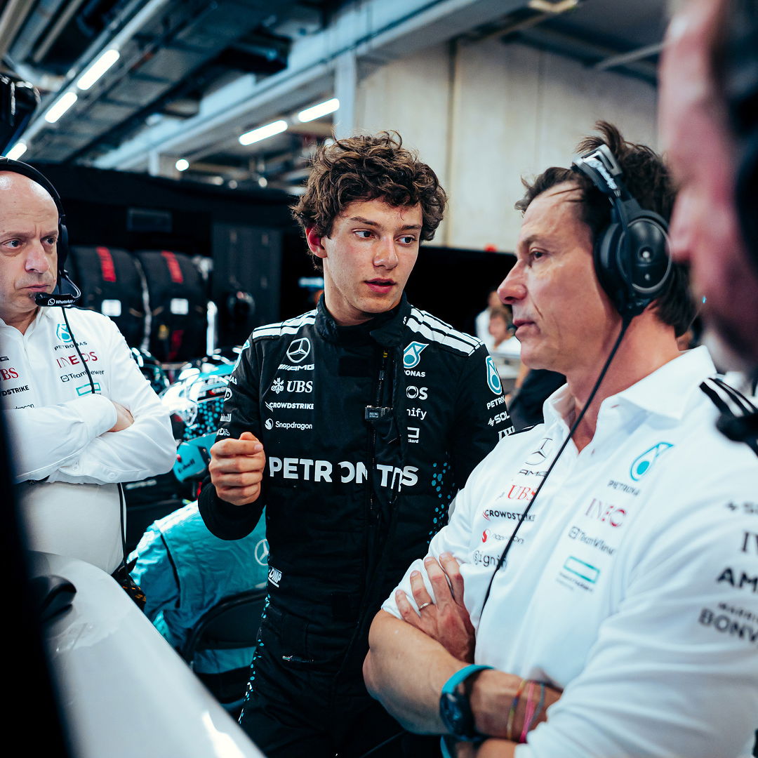 Wolff leapt to the defence of Antonelli