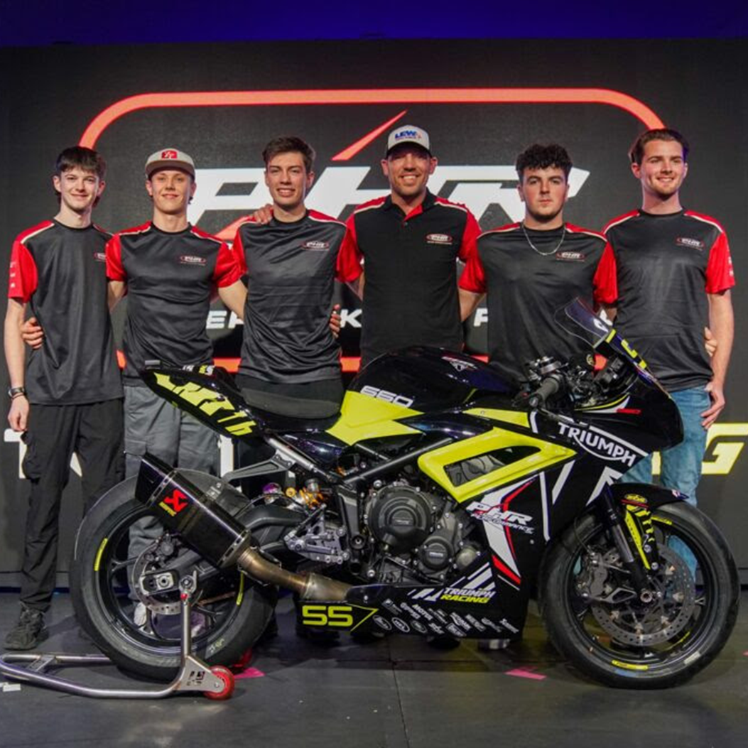 PHR Performance Triumph presents 2026 WorldSPB team. Credit: Triumph.