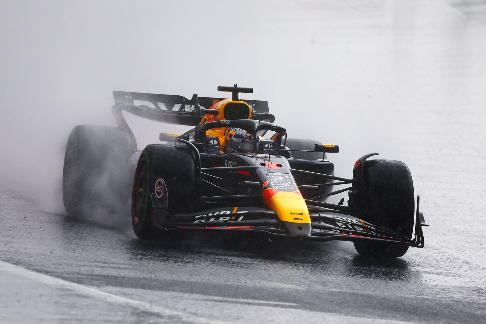 Verstappen romped to a stunning win in the wet last year