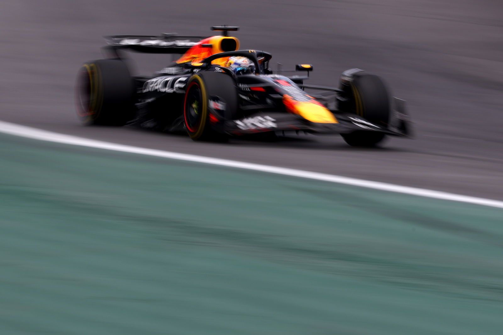 Verstappen charged from the pitlane to third