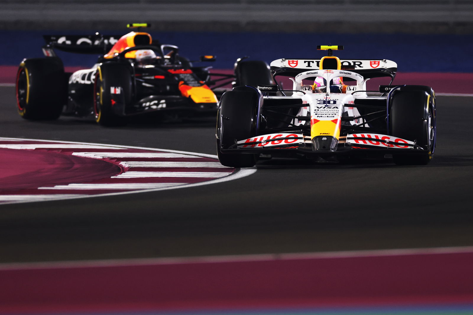 Lawson beat Tsunoda to P9 at the Qatar Grand Prix