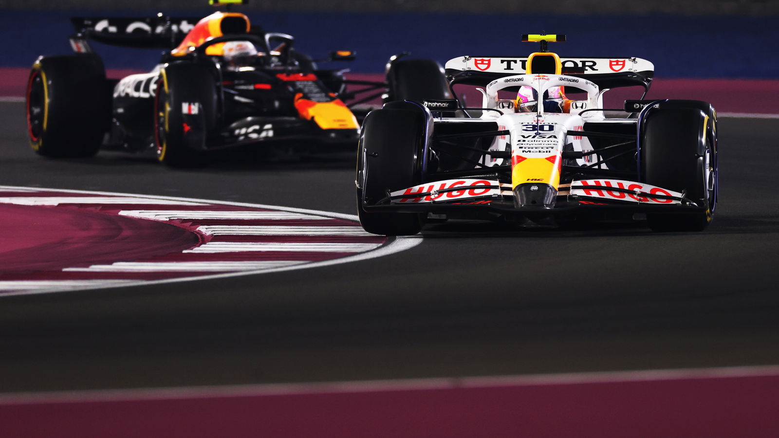 Lawson beat Tsunoda to P9 at the Qatar Grand Prix