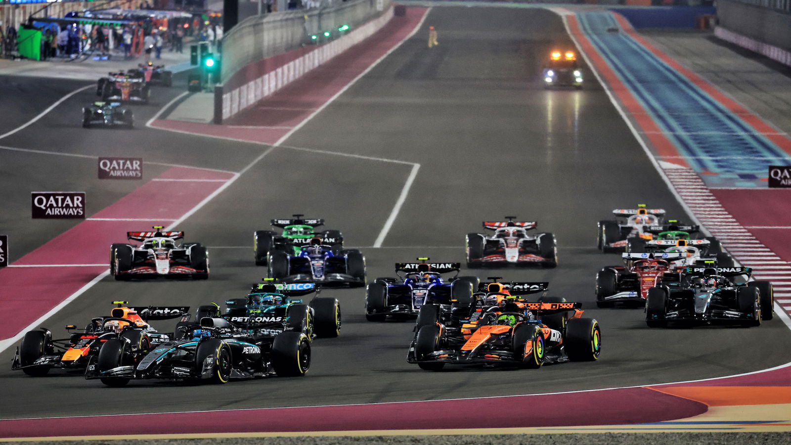 Start of Qatar GP Sprint