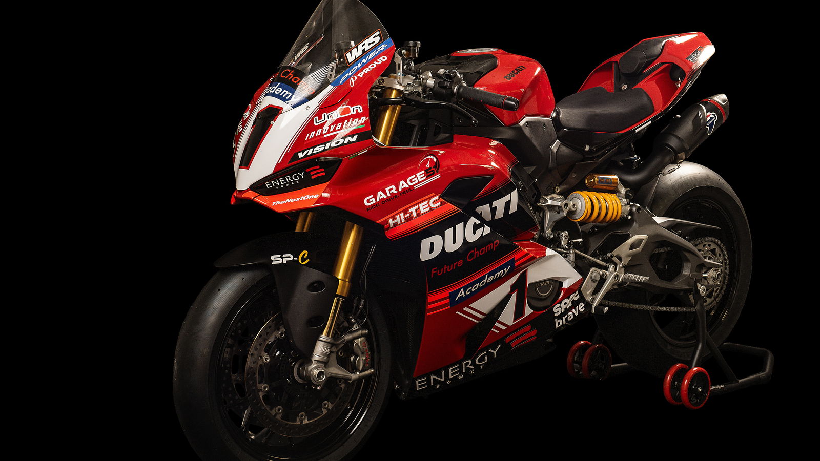 Ducati V2 Future Champ Academy Panigale V2 S. Credit: Ducati.