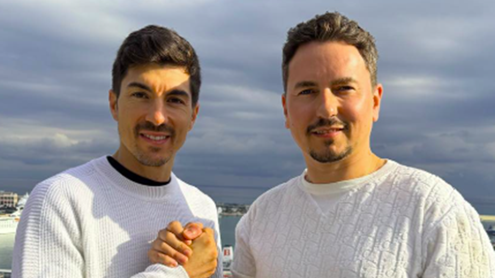 Maverick Vinales with Jorge Lorenzo. Credit: Instagram/Jorge Lorenzo/Maverick Vinales.