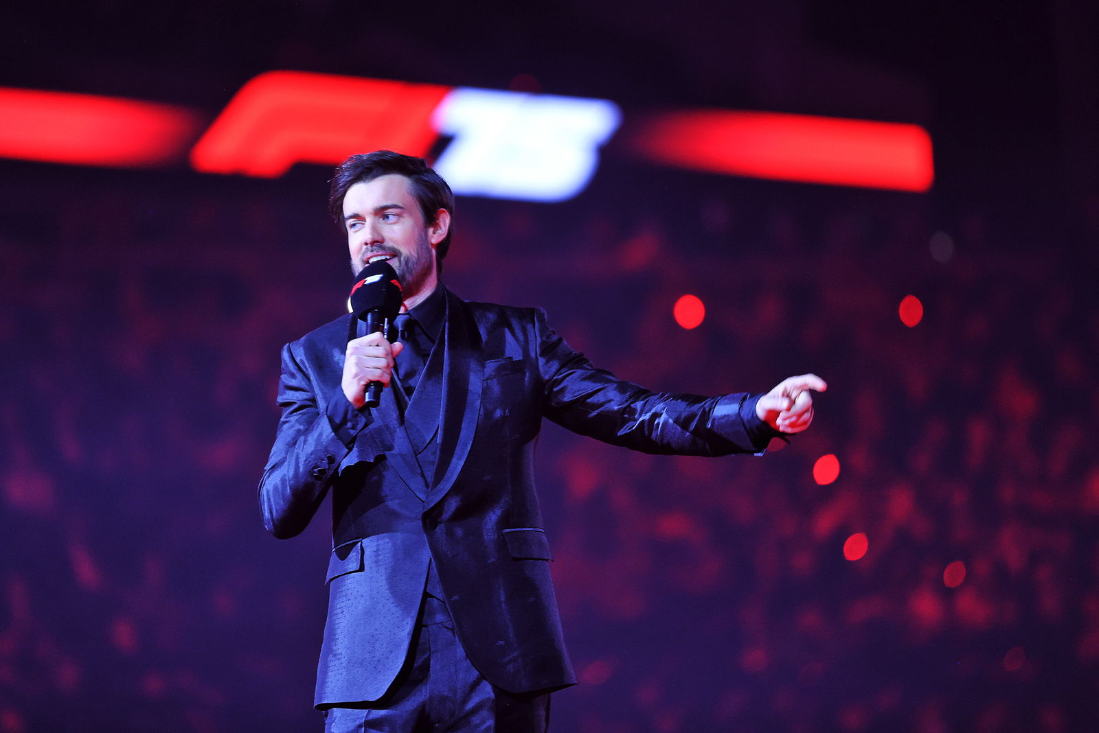 Jack Whitehall hosted F1's joint-season launch at The O2