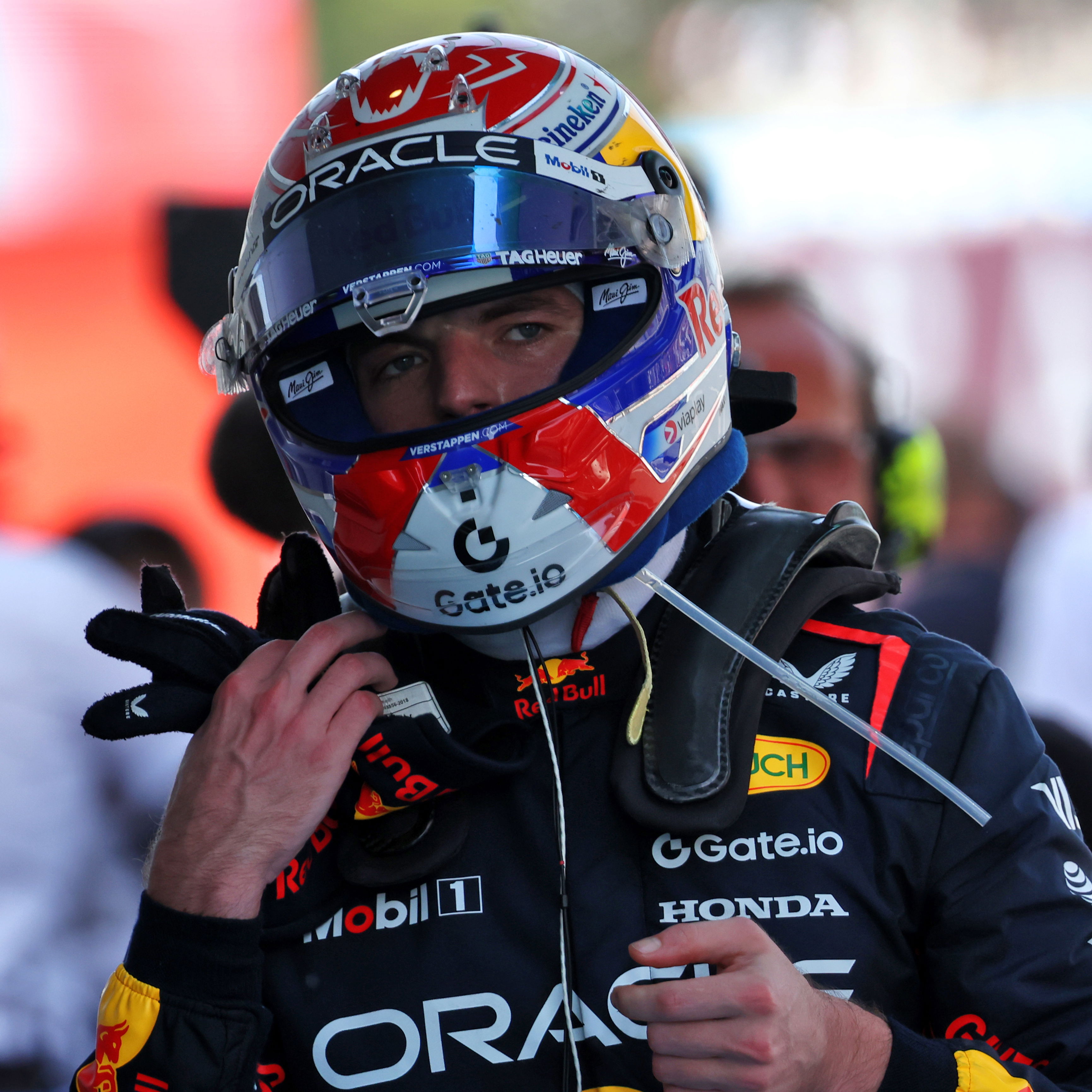 Verstappen saw red in Spain