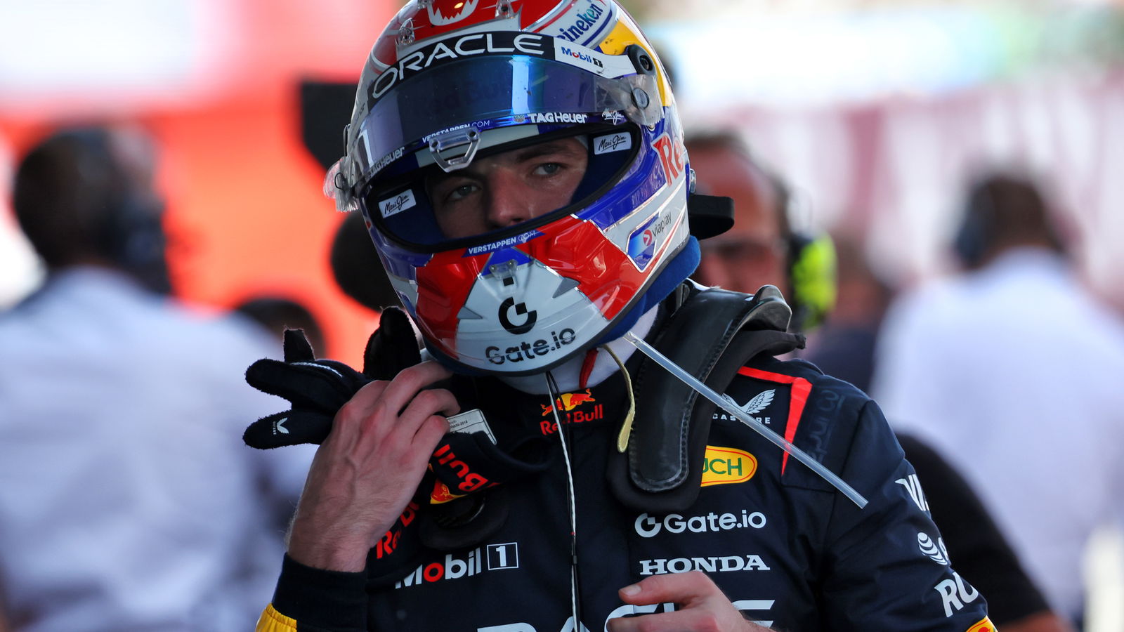 Verstappen saw red in Spain