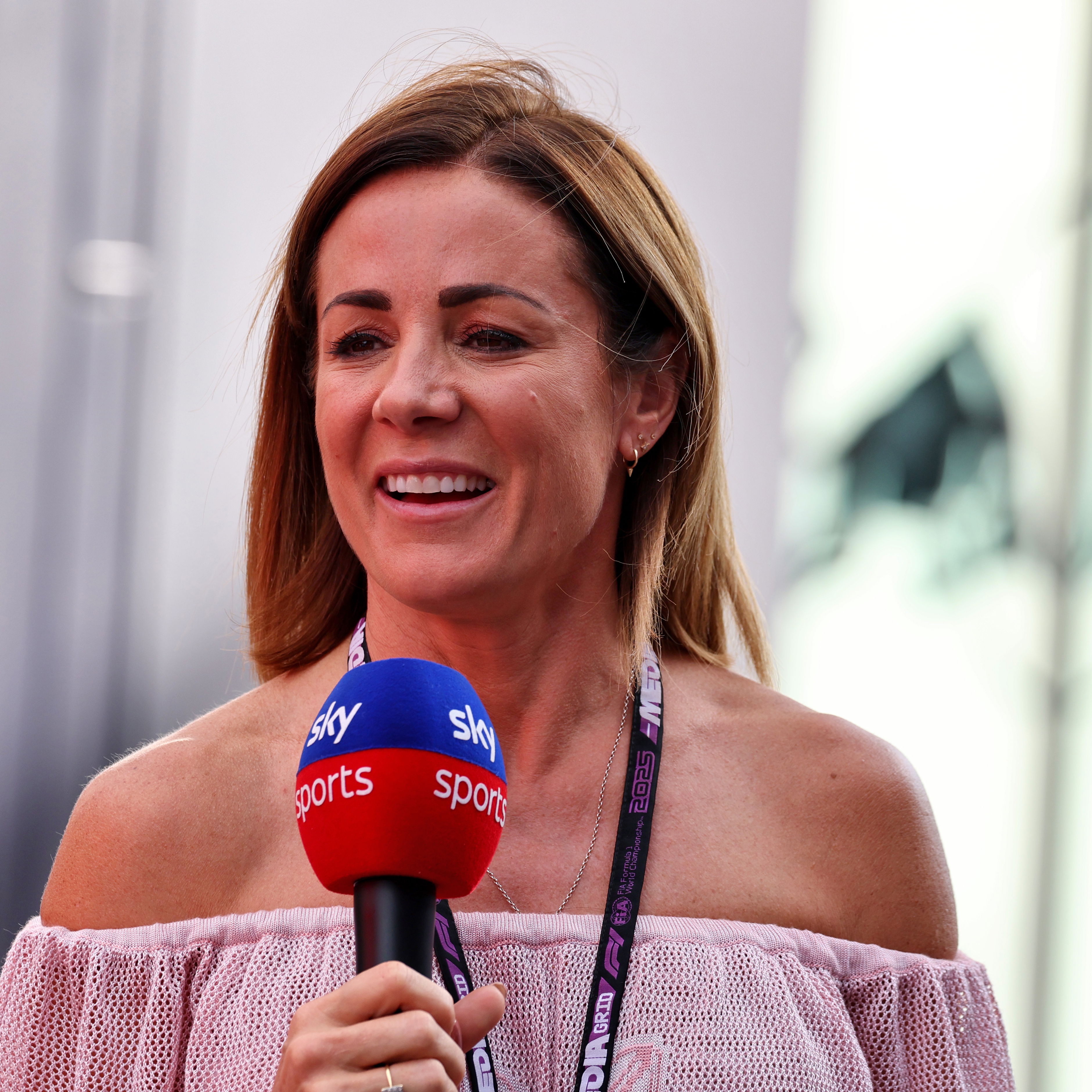 Natalie Pinkham has been absent from Sky's coverage since Monza