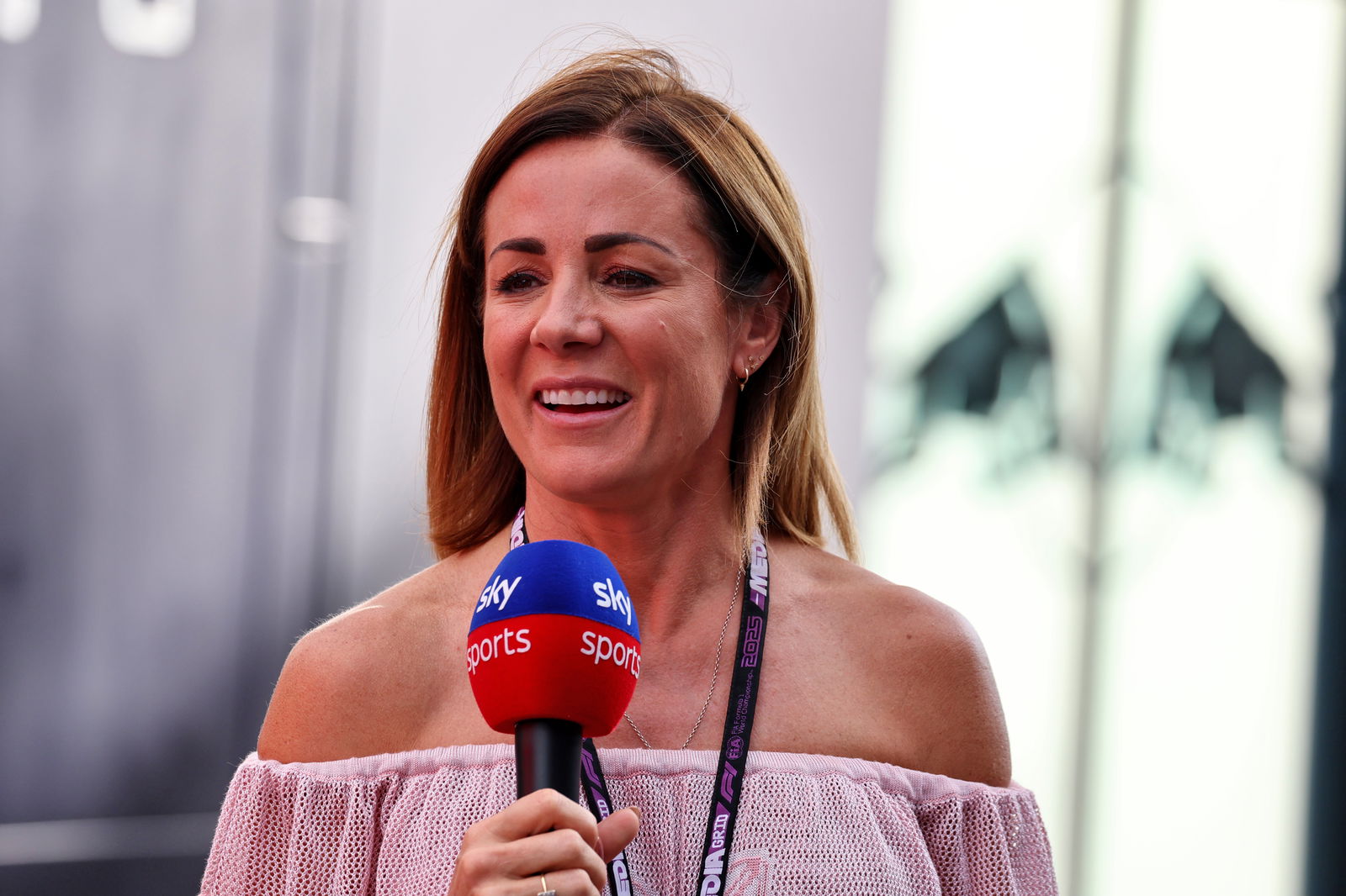 Natalie Pinkham has been absent from Sky's coverage since Monza