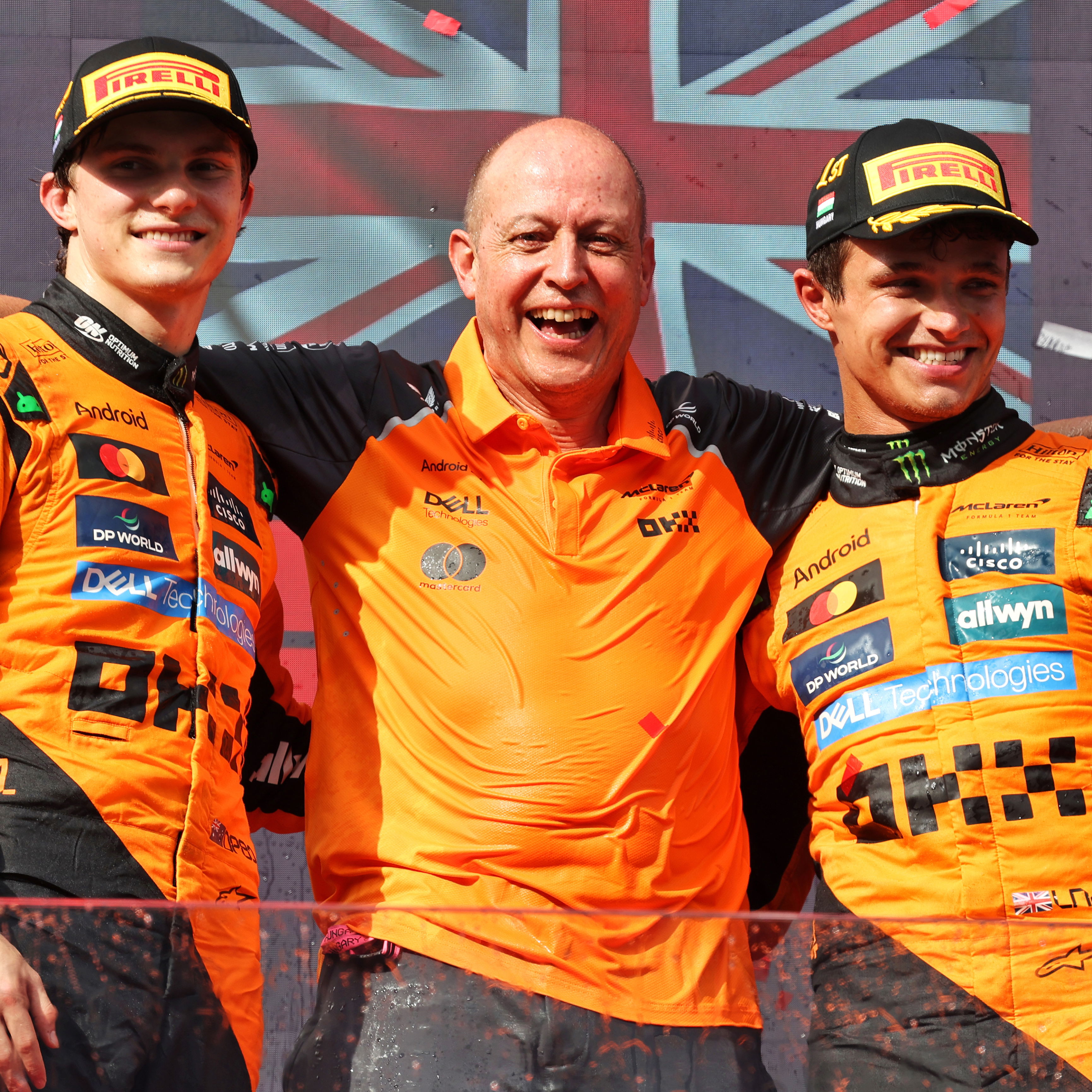 Oscar Piastri and Lando Norris