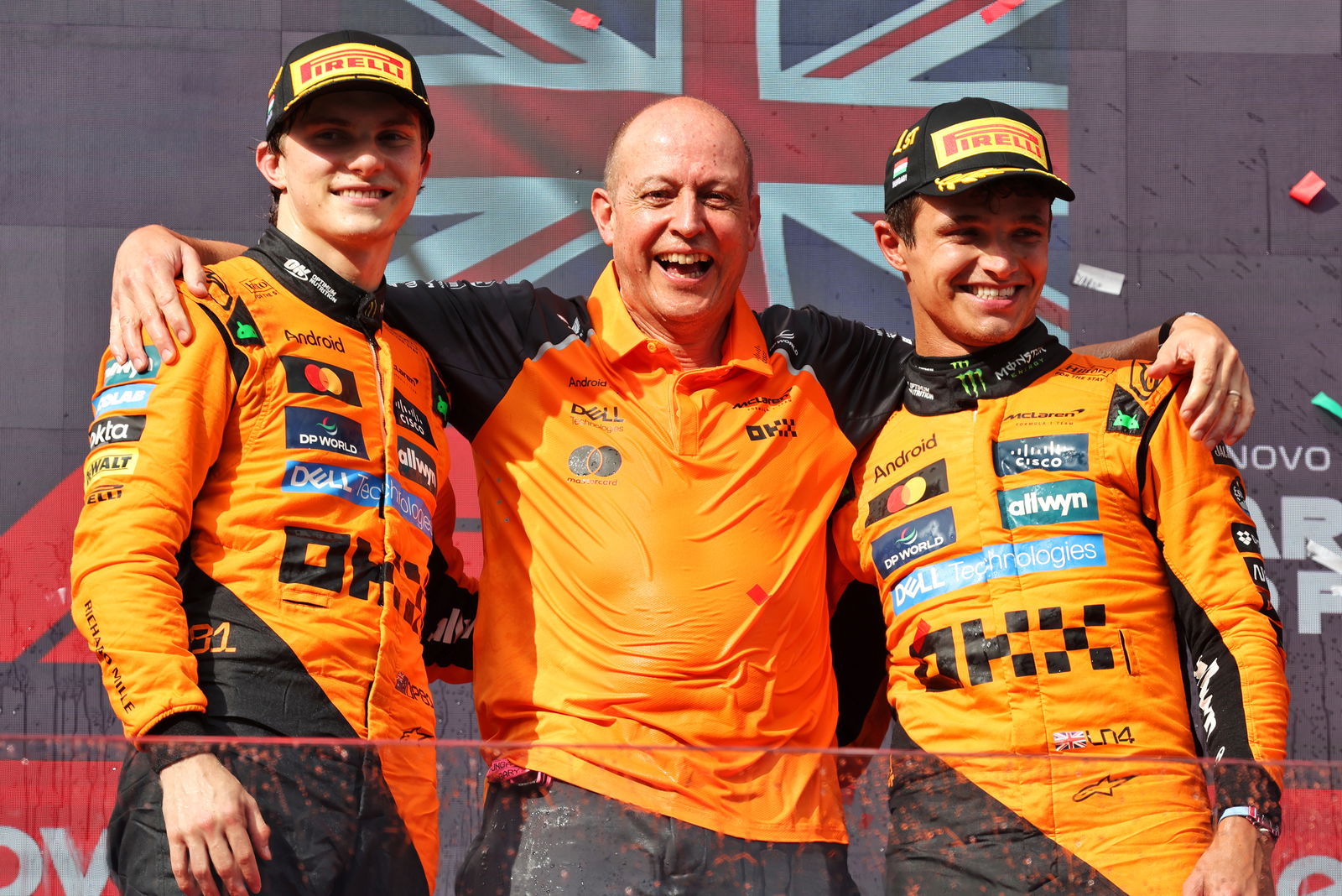 Oscar Piastri and Lando Norris