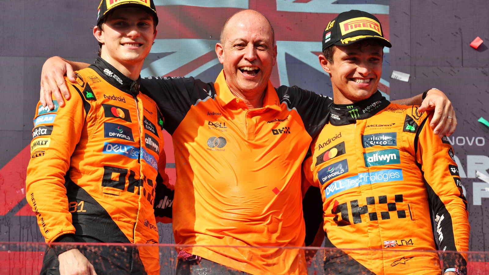 Oscar Piastri and Lando Norris