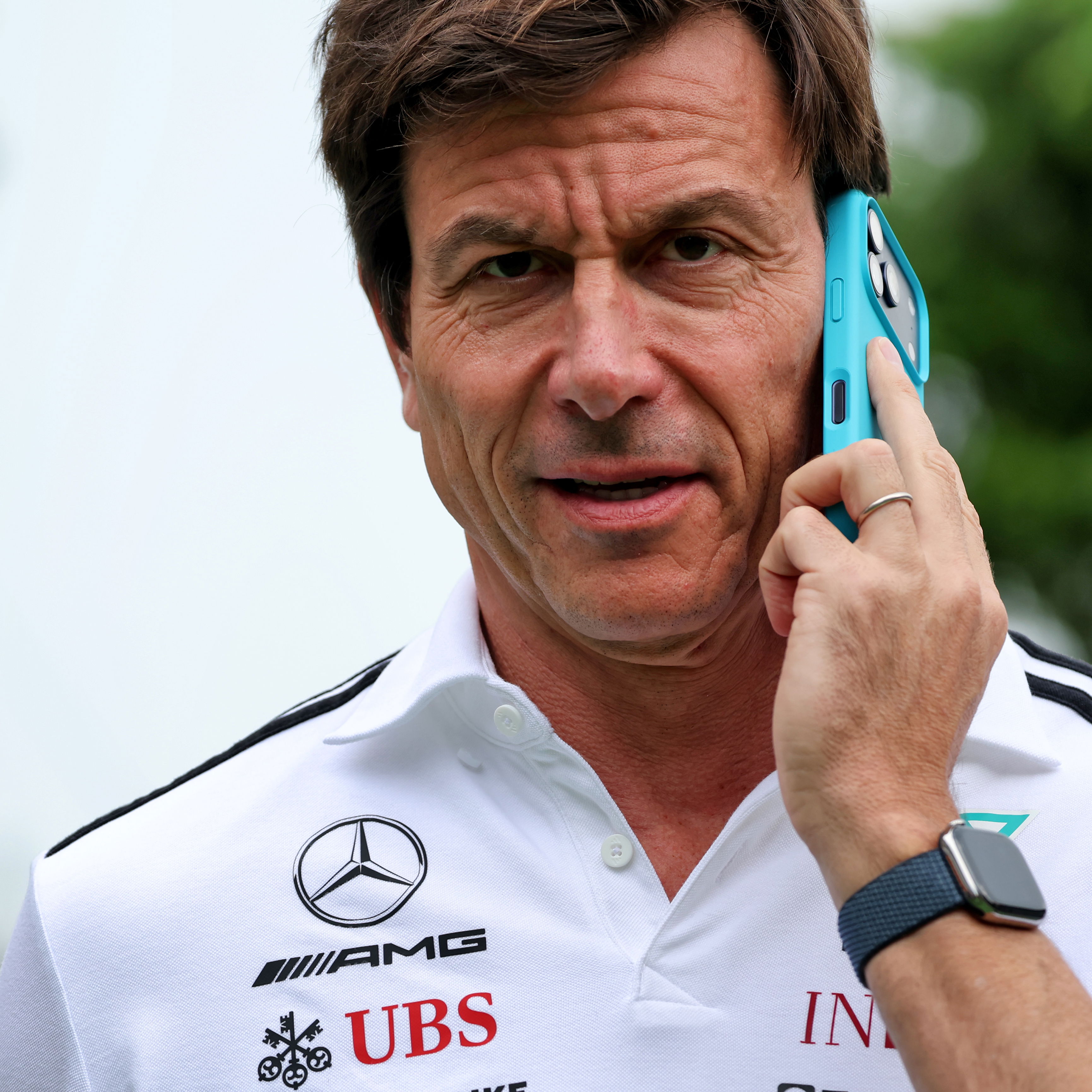 Mercedes boss Toto Wolff owns a third of the F1 team