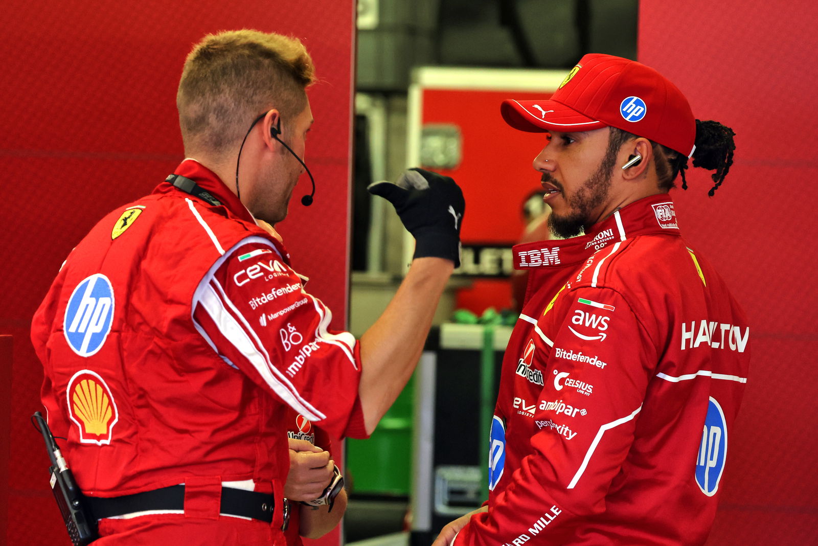 Hamilton is still podium-less for Ferrari