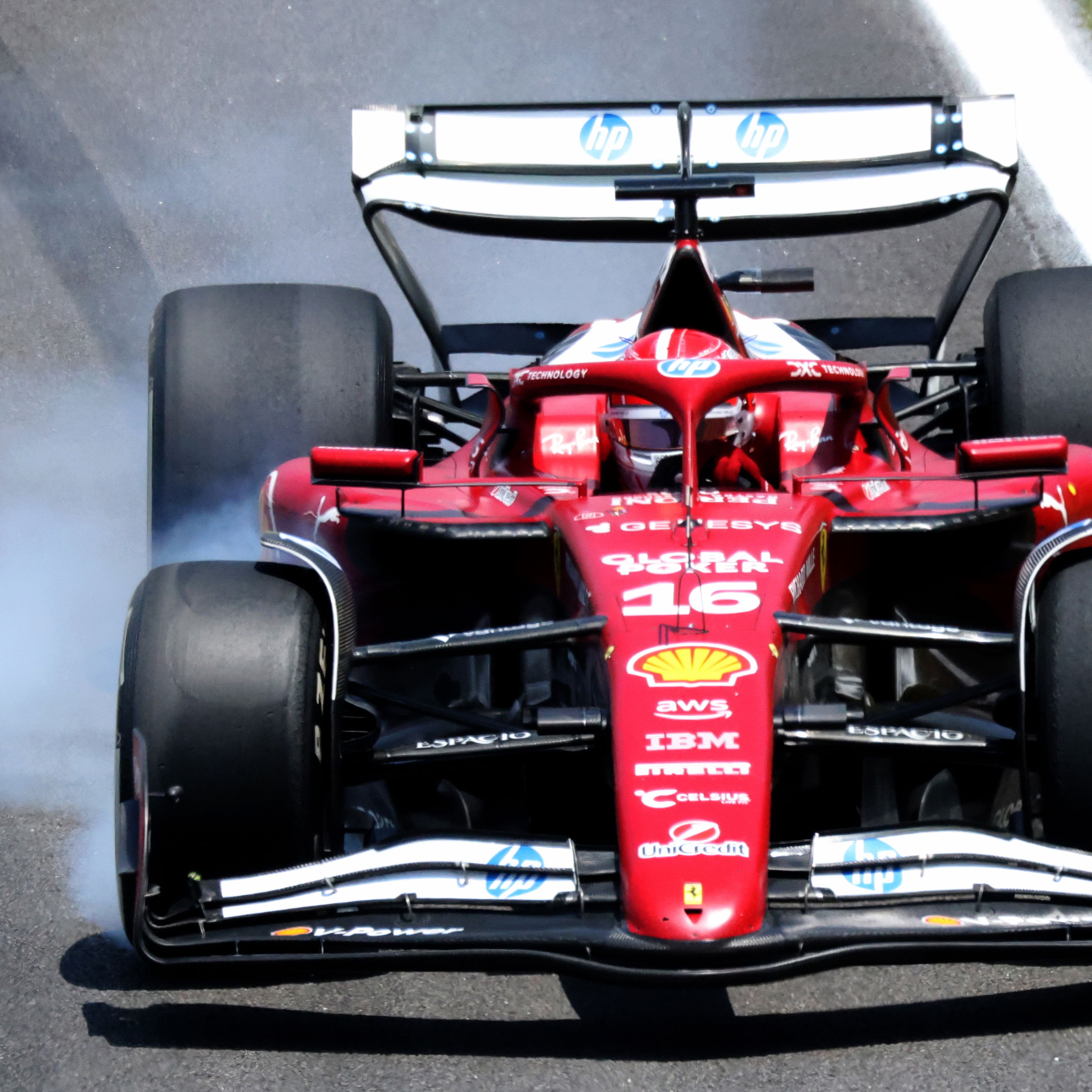 Leclerc was a disappointing eighth