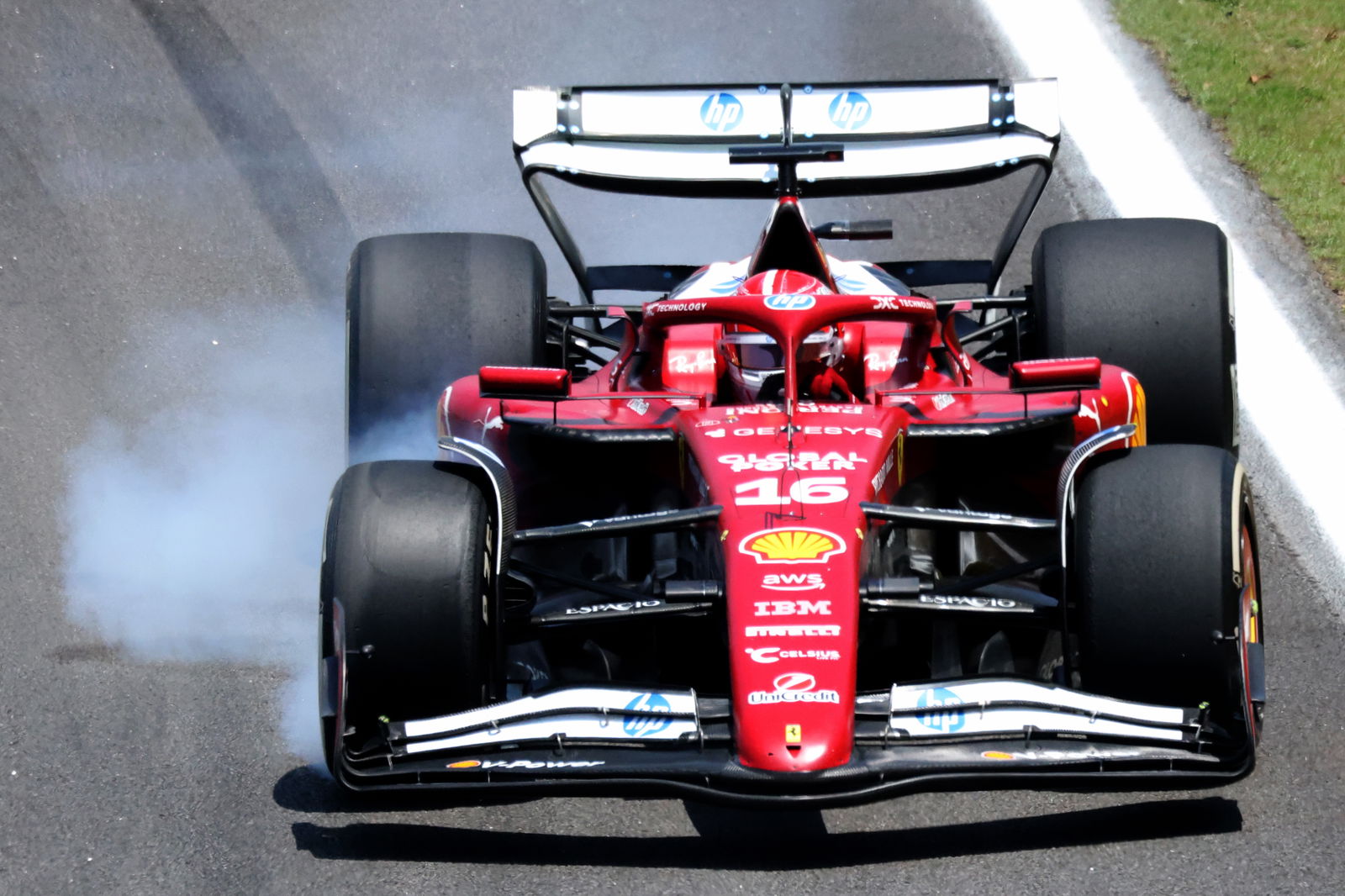 Leclerc was a disappointing eighth 