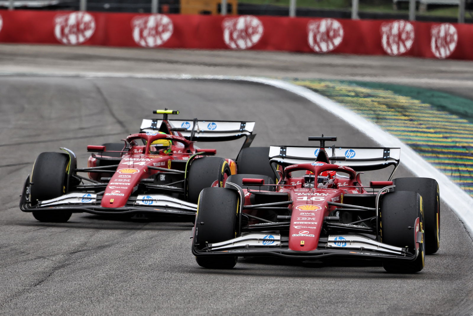 Leclerc and Hamilton both DNF'd in Brazil
