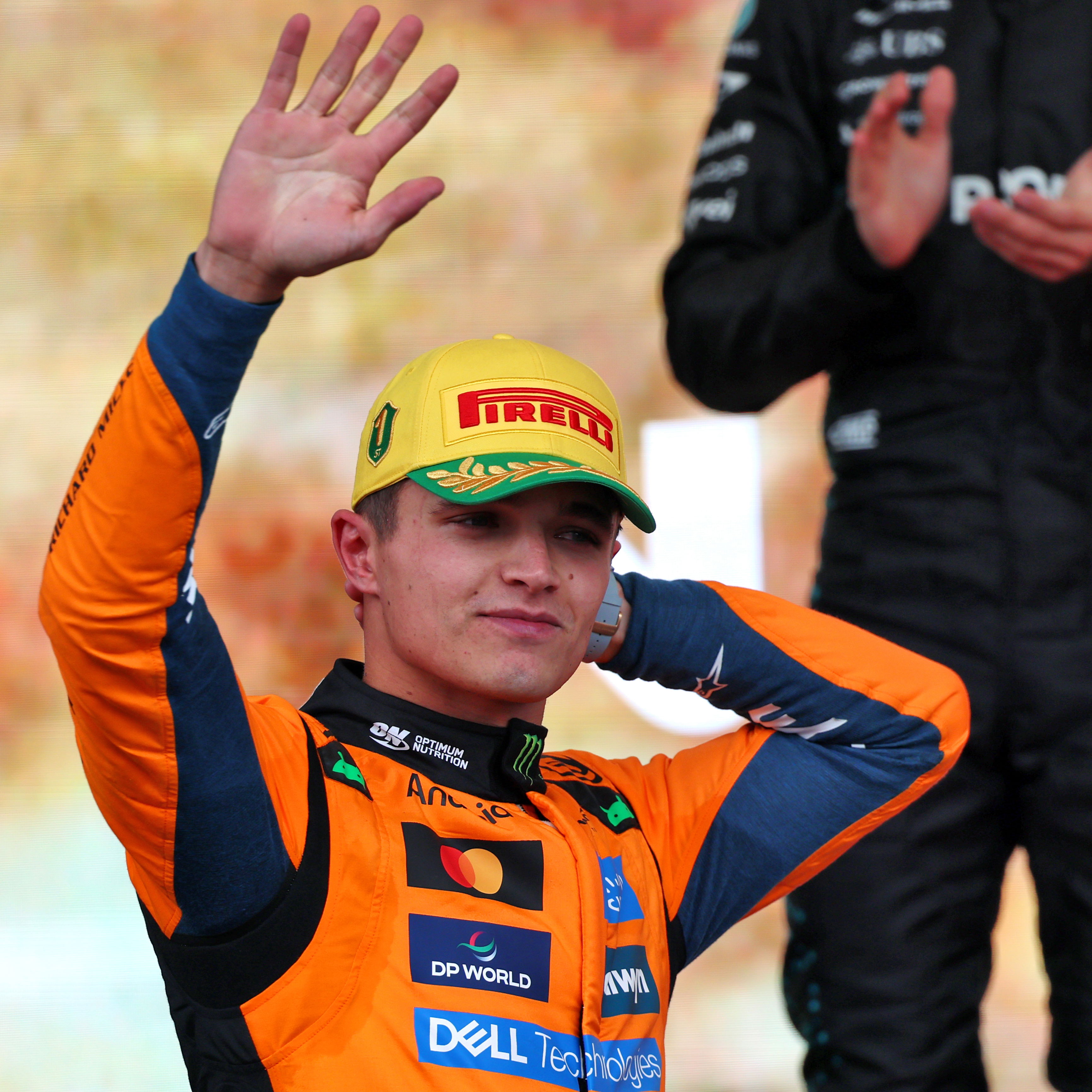 Norris was booed on the Brazil podium