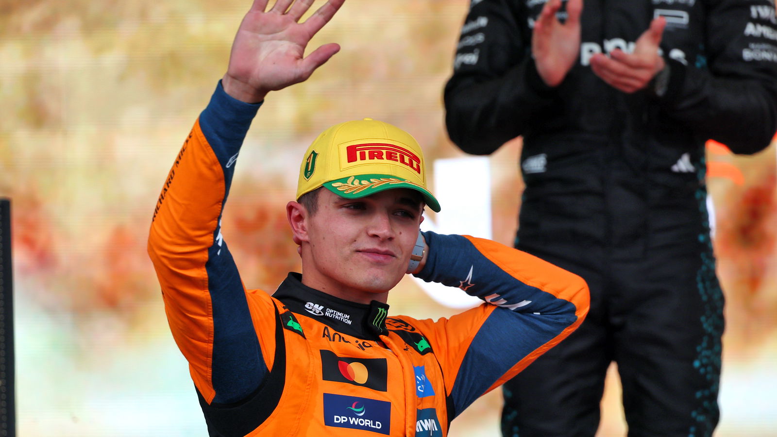 Norris was booed on the Brazil podium