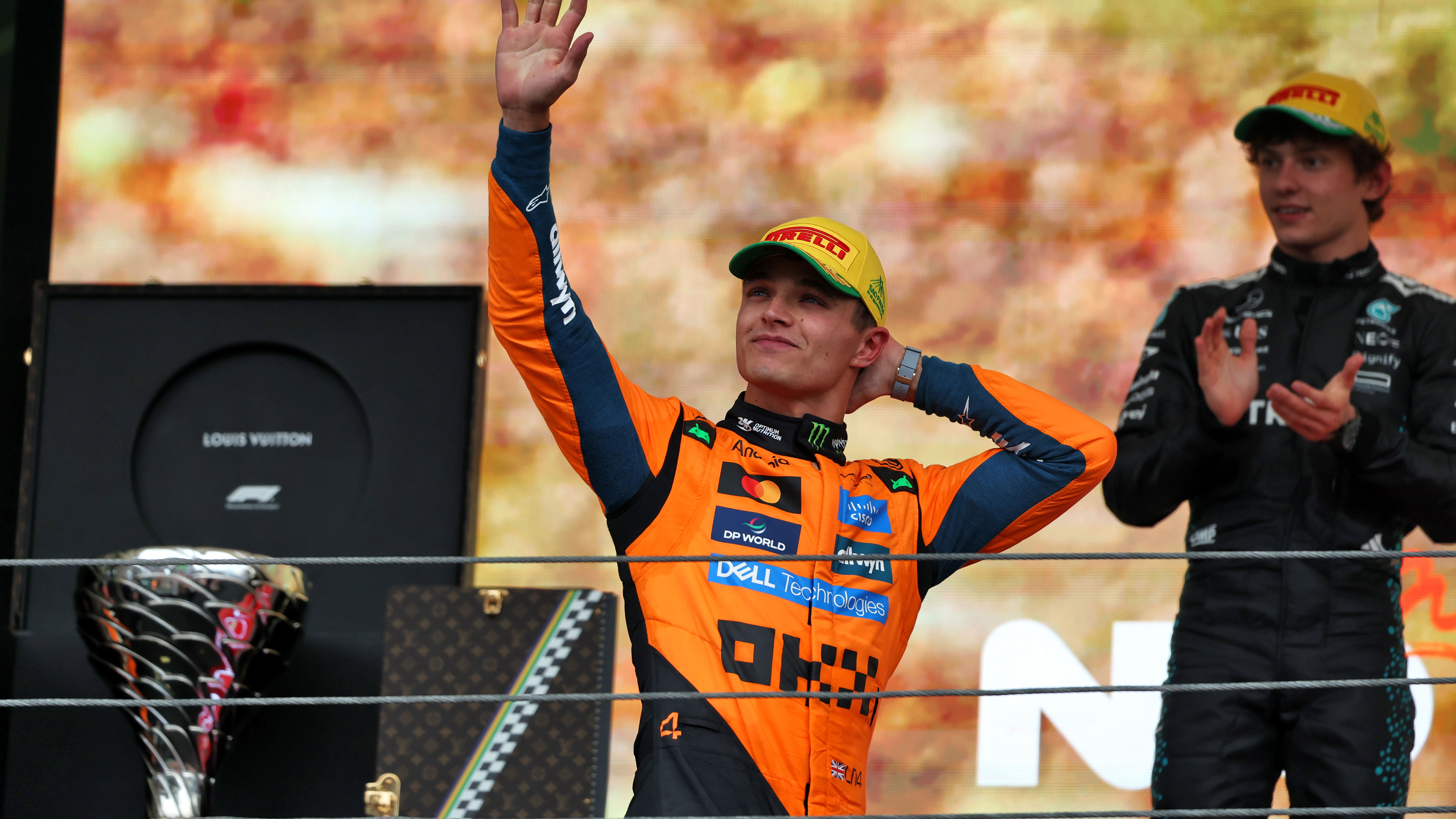 Lando Norris has faced boos and jeers on recent F1 podiums